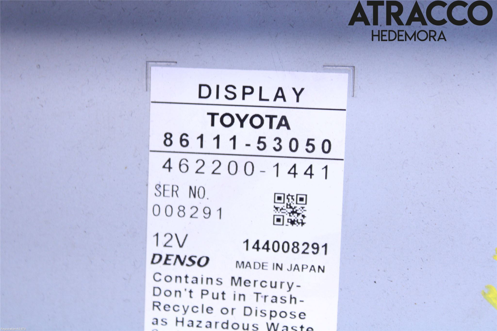 Lexus IS 220d/250/350 06-13 Cd Radio - Multimediapanel