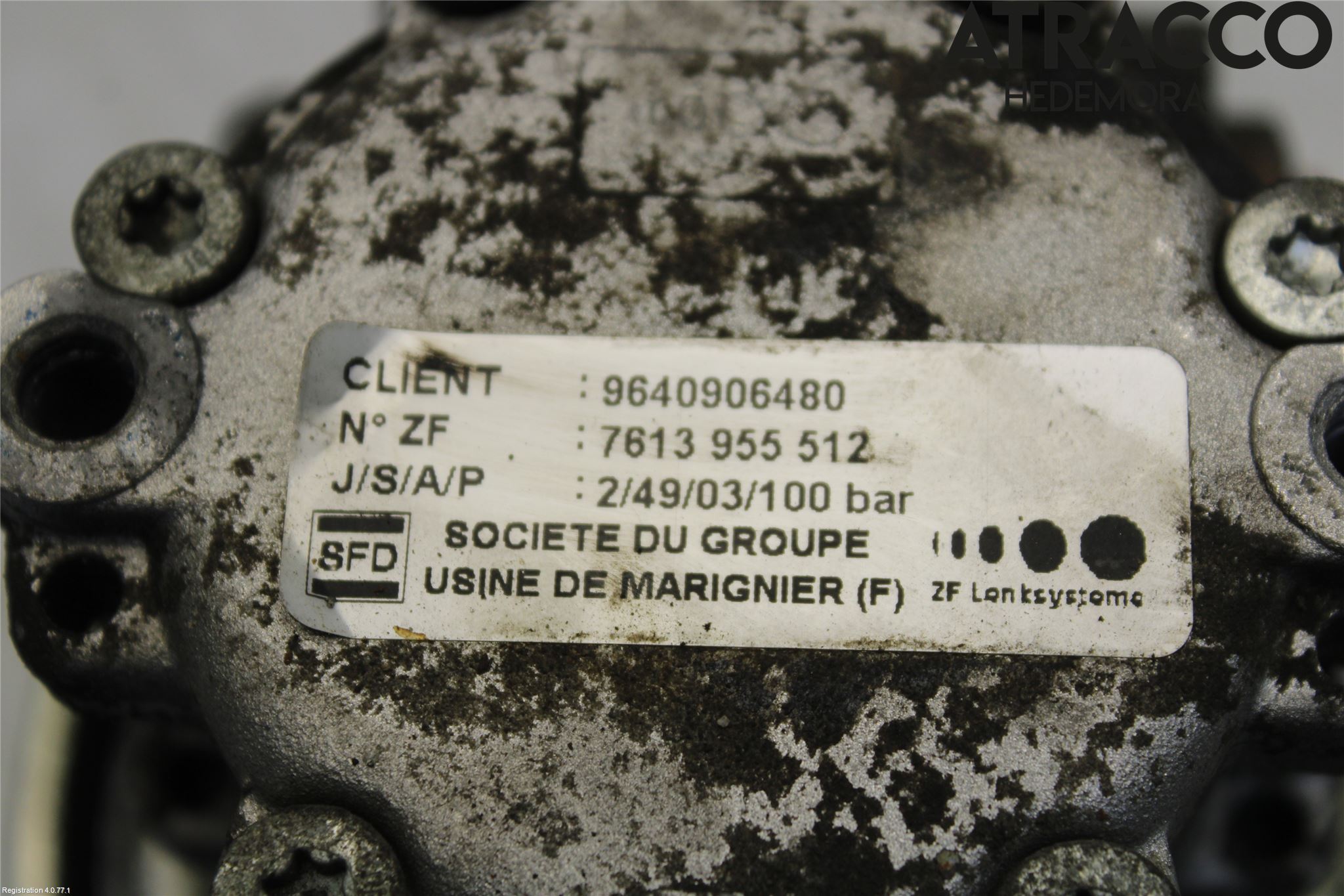 Citroen JUMPY -07 Styrservopump