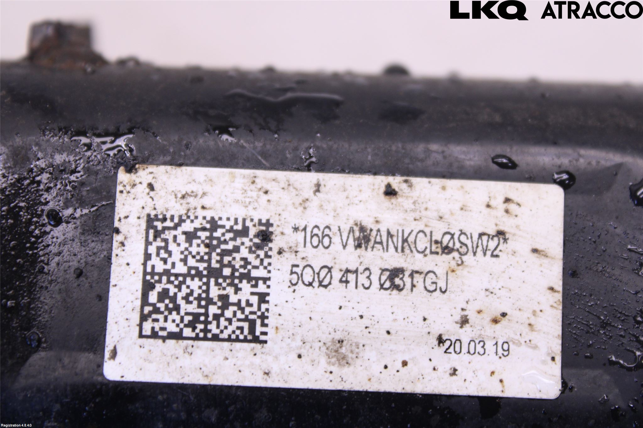 Volkswagen VW GOLF / E-GOLF VII 13-20 Fjäderben Fram Höger