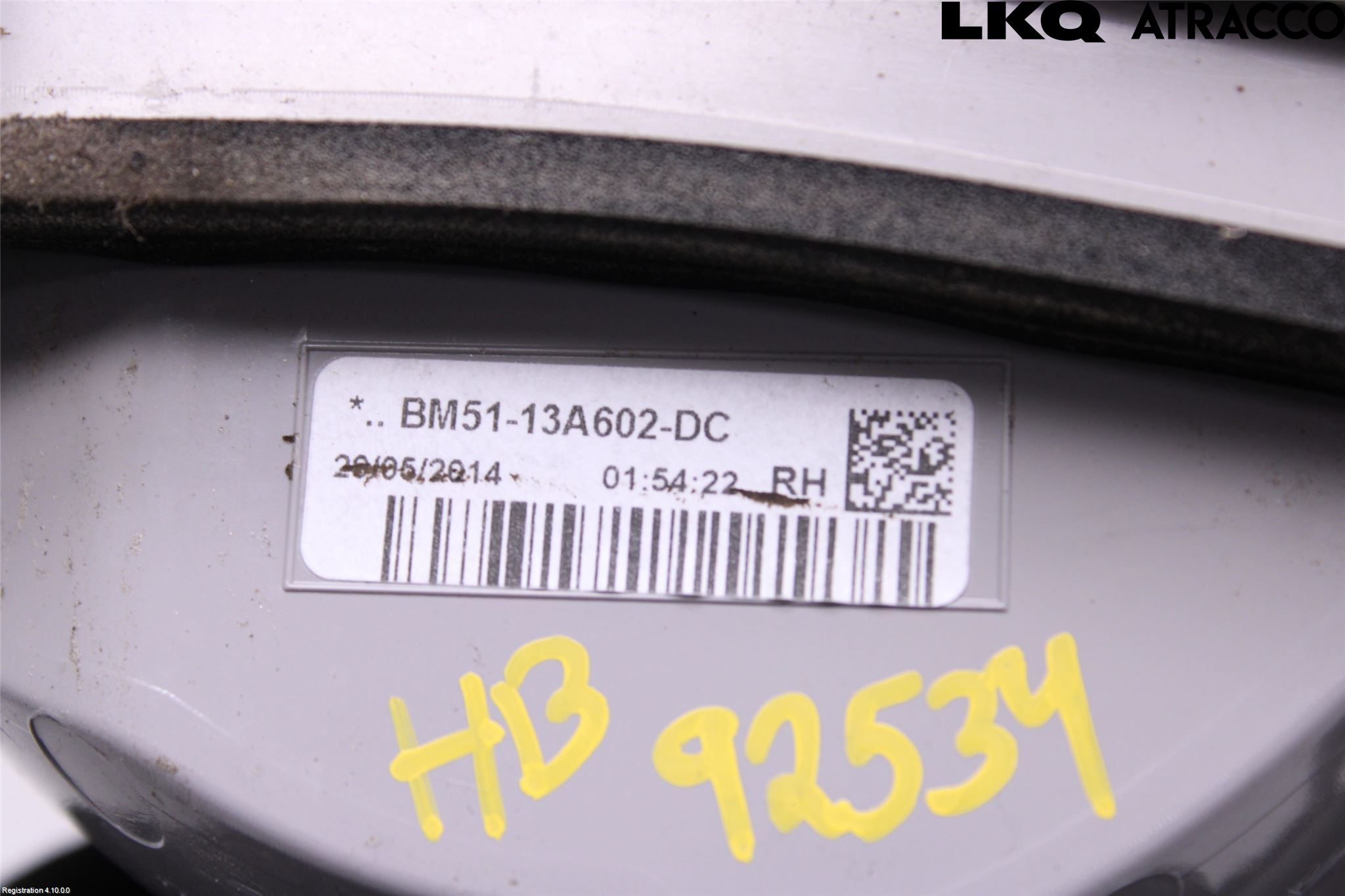 Ford FOCUS 11-14 Bakljus Lucka Hö