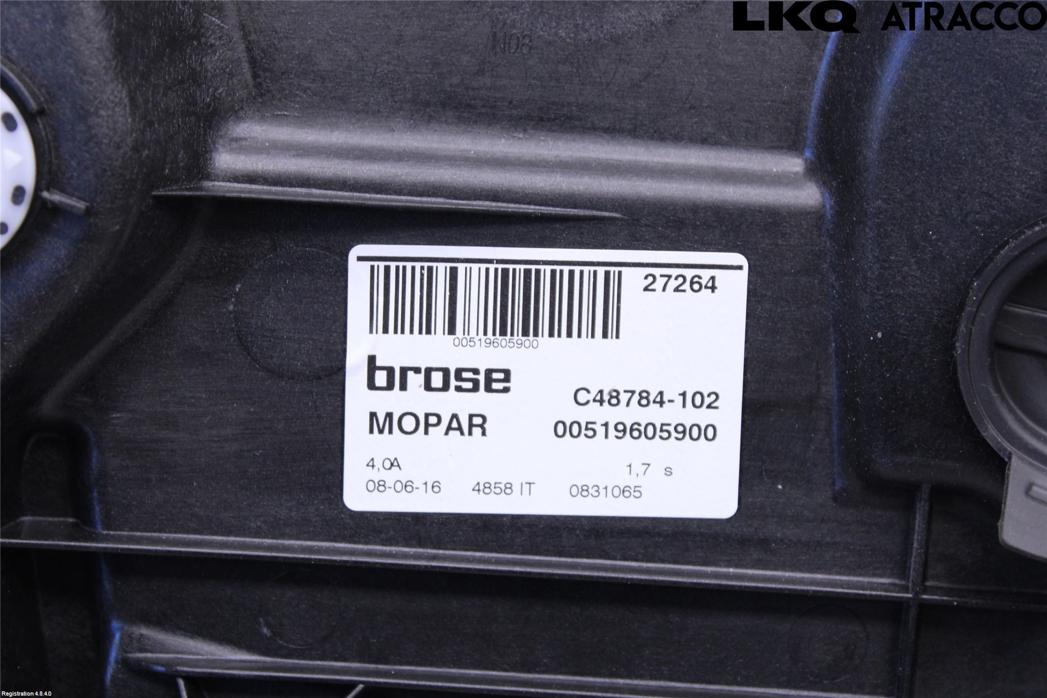 Fiat 500X 15- Fönsterhiss El Kompl
