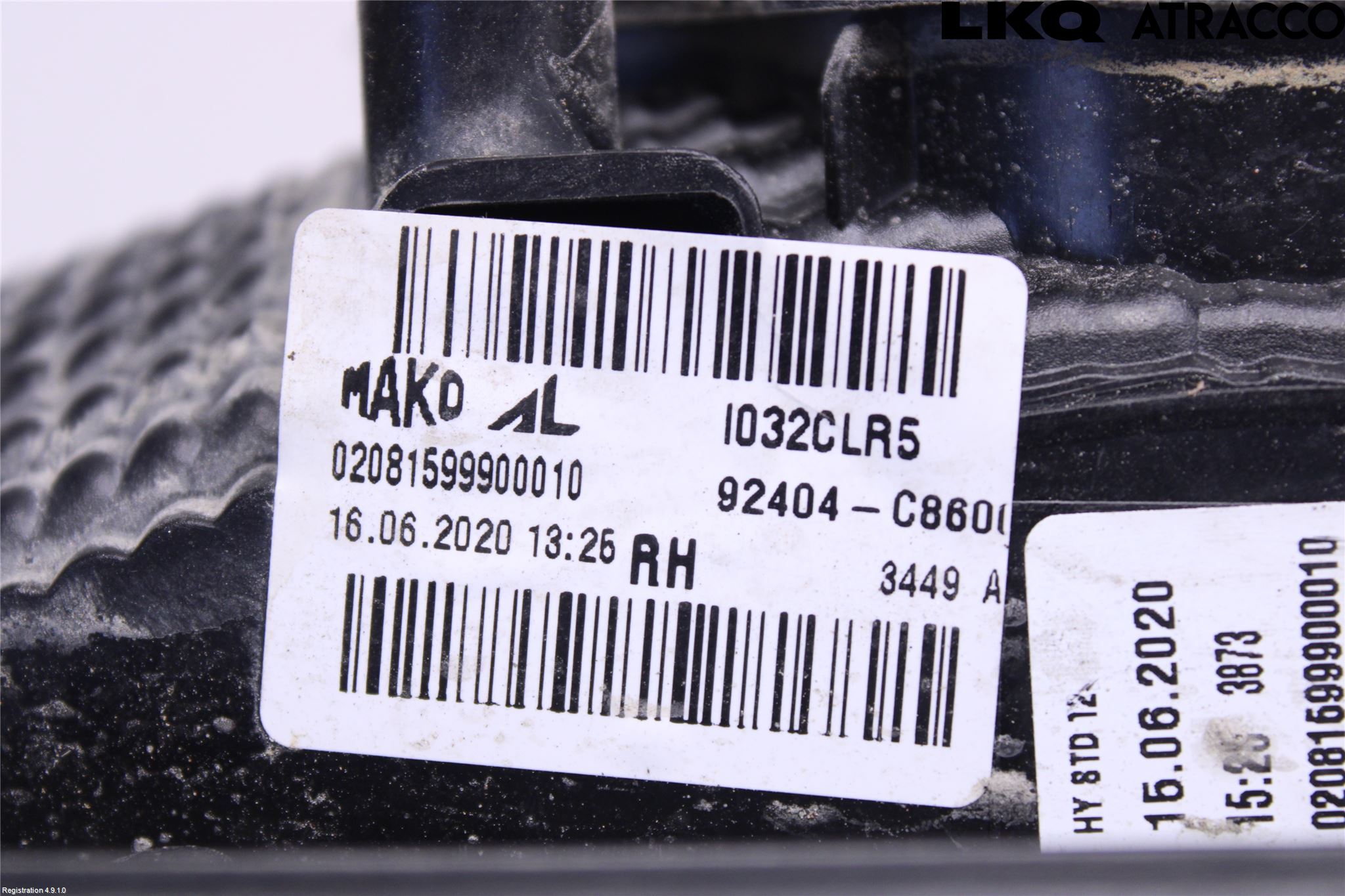 Hyundai i20 GB 15-20 Bakljus Lucka Hö