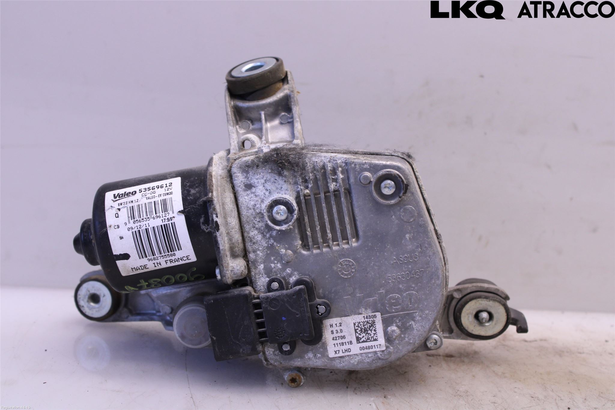 Citroen C5 08-17 Torkarmotor Vindruta