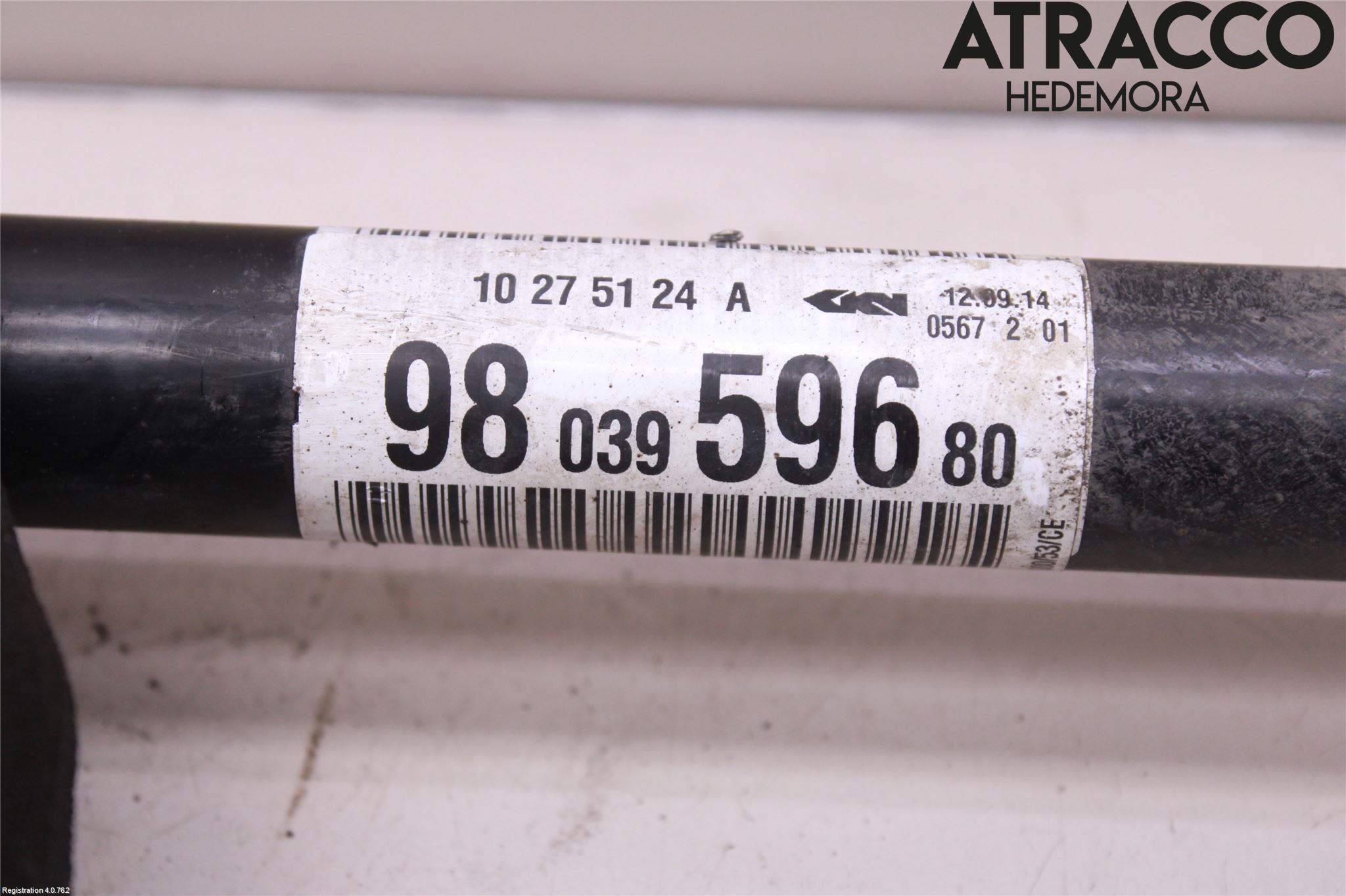Peugeot 208 12-15 Drivaxel Fram Höger