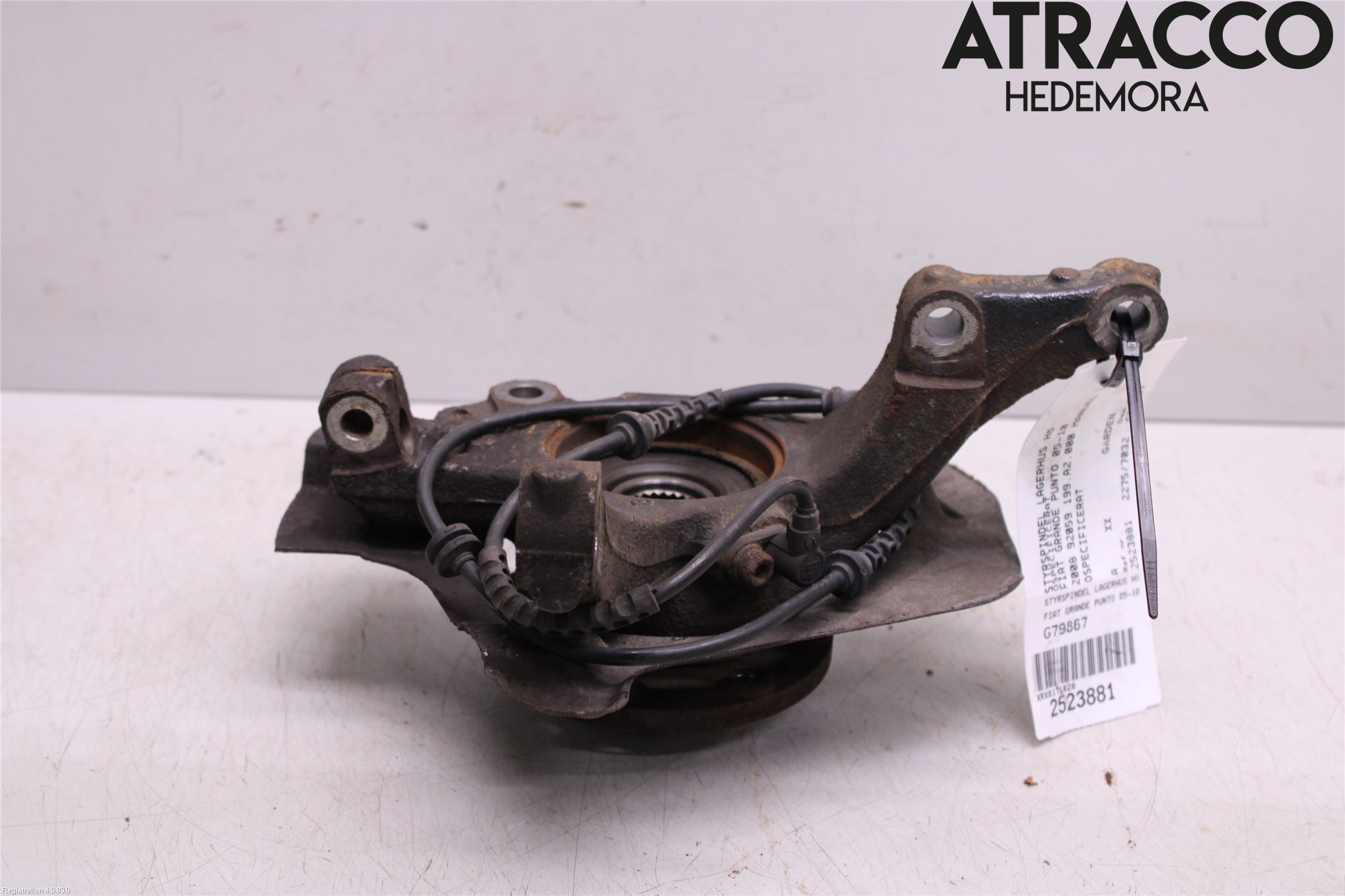 Fiat GRANDE PUNTO 05-10 Styrspindel Lagerhus Hö