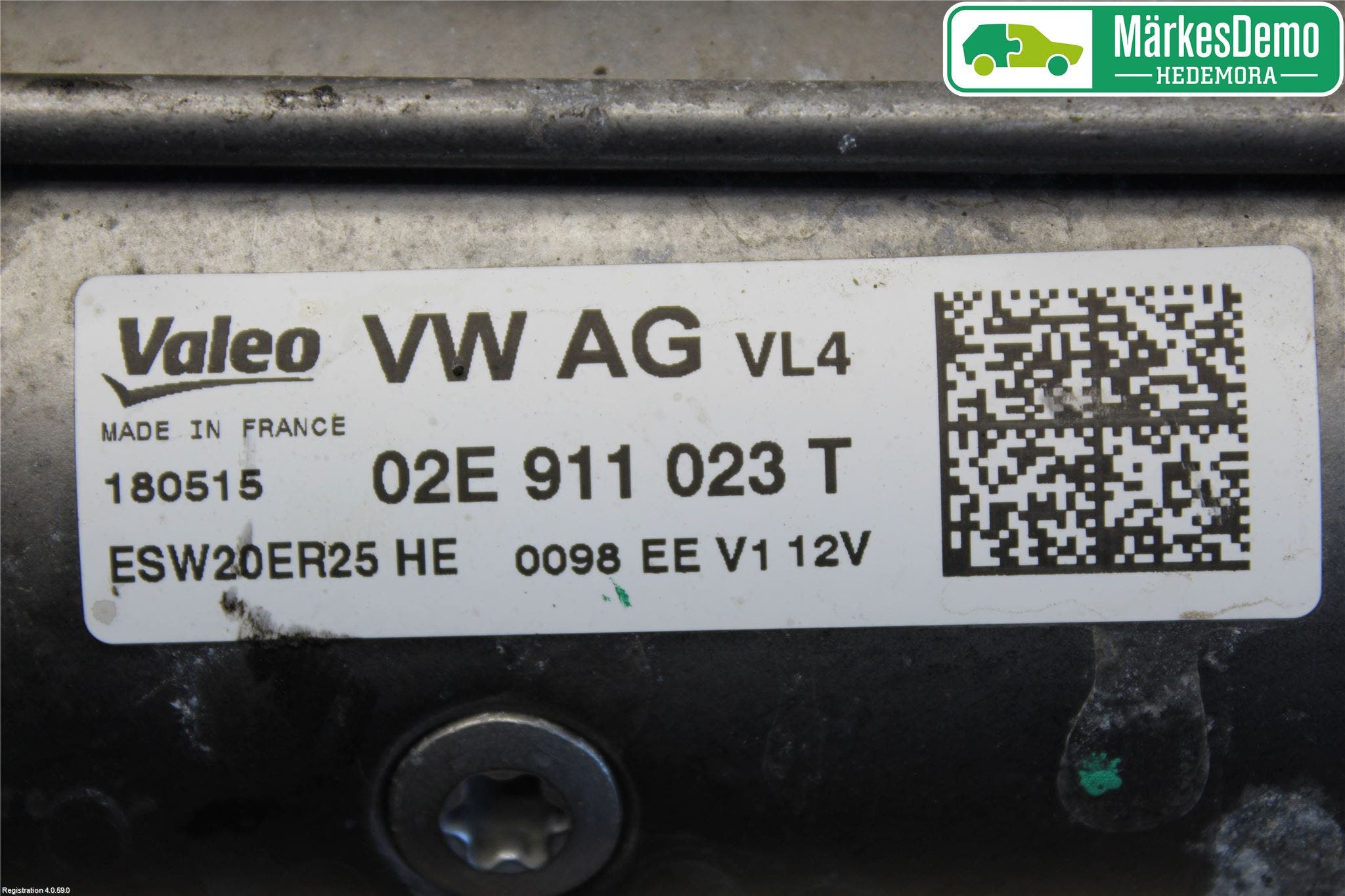 Volkswagen VW PASSAT 15-19 Startmotor Diesel