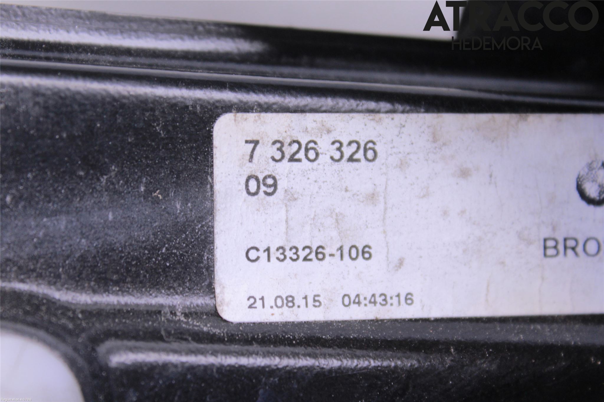 BMW 4 F32/F33/F82/F83 13-20 Fönsterhiss El Kompl