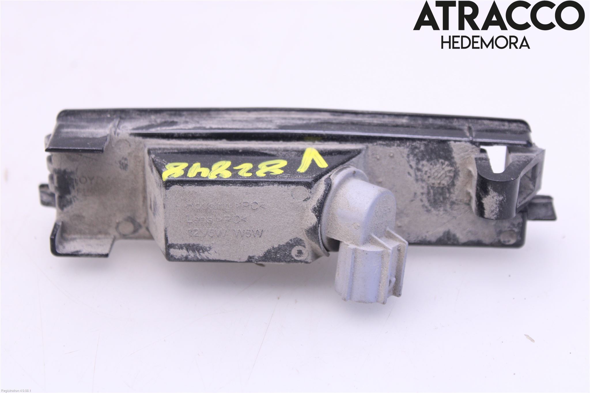 Toyota COROLLA 19- Skylt Belysning