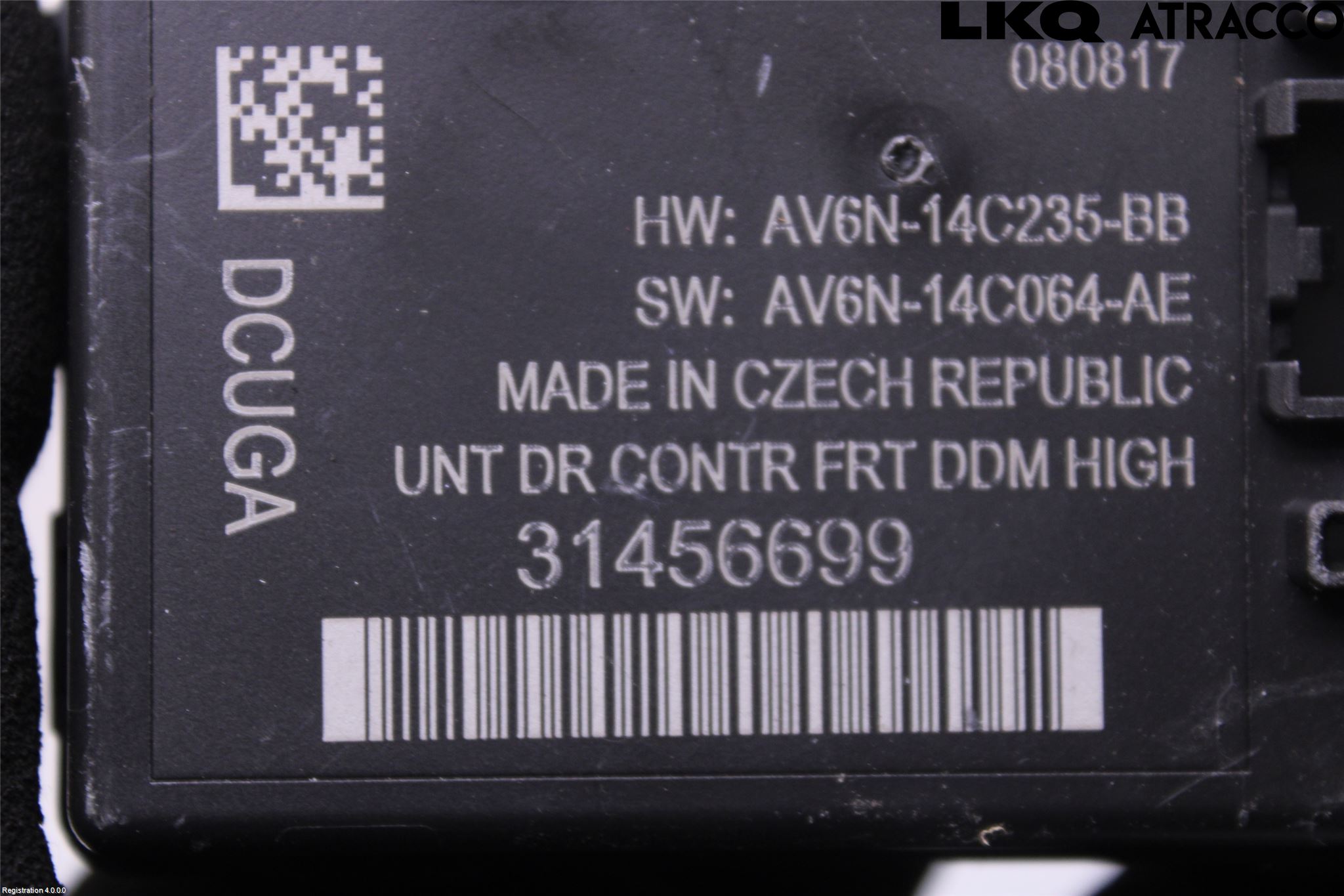 Volvo V40 12-19 Styrenhet Dörr