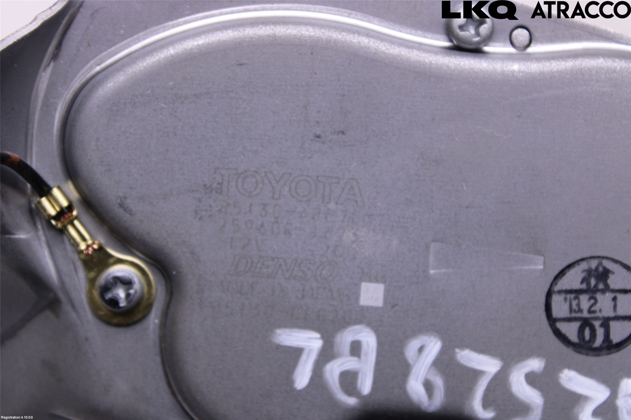 Lexus RX AL10 09-15 Torkarmotor Baklucka