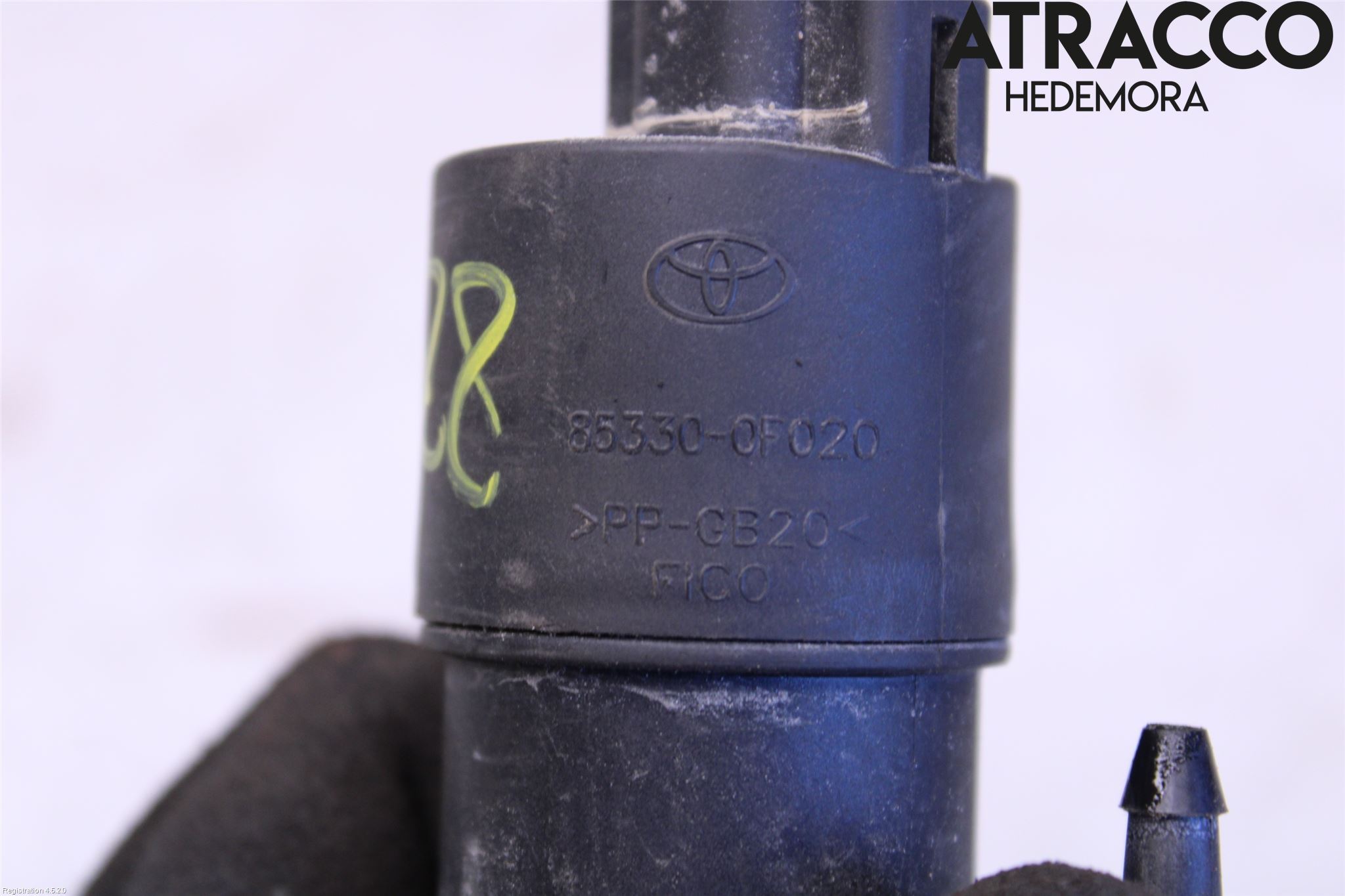 Toyota YARIS XP130 12-14 Spolarpump Baklucka