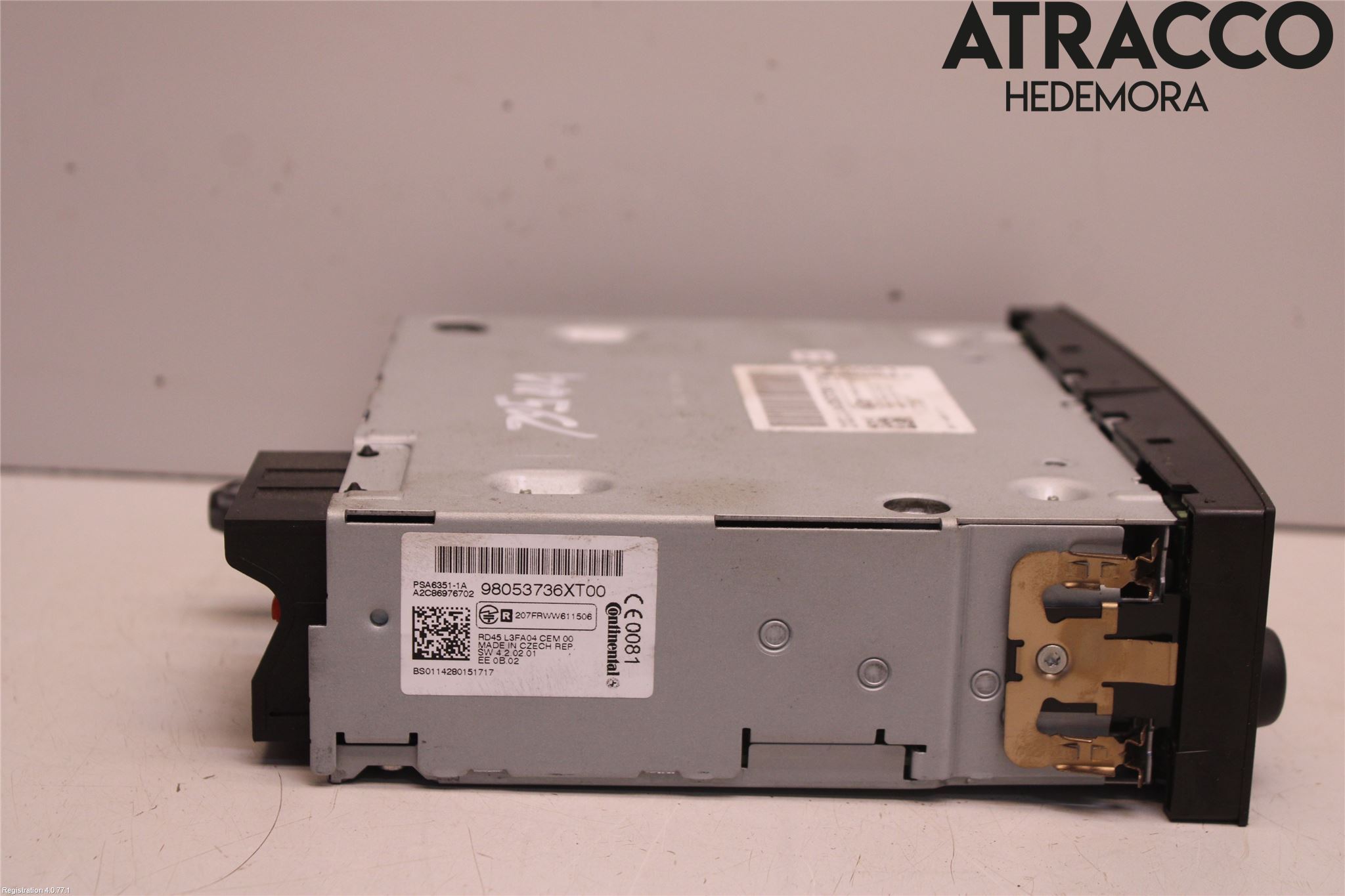 Citroen C3 10-17 Cd Radio - Multimediapanel