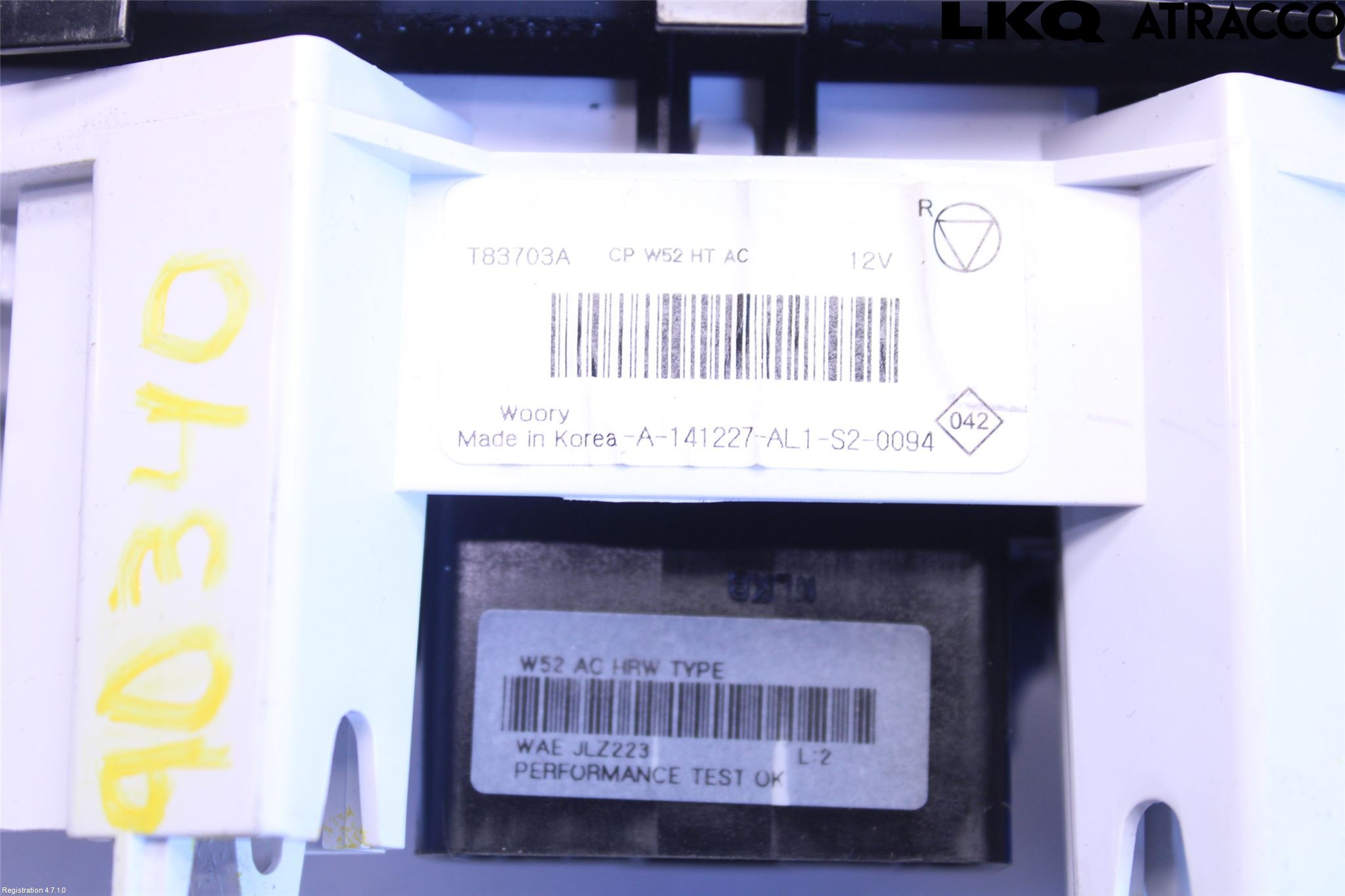 Dacia LOGAN MCV/STEPWAY Ac Styrenhet Ac Manöveren