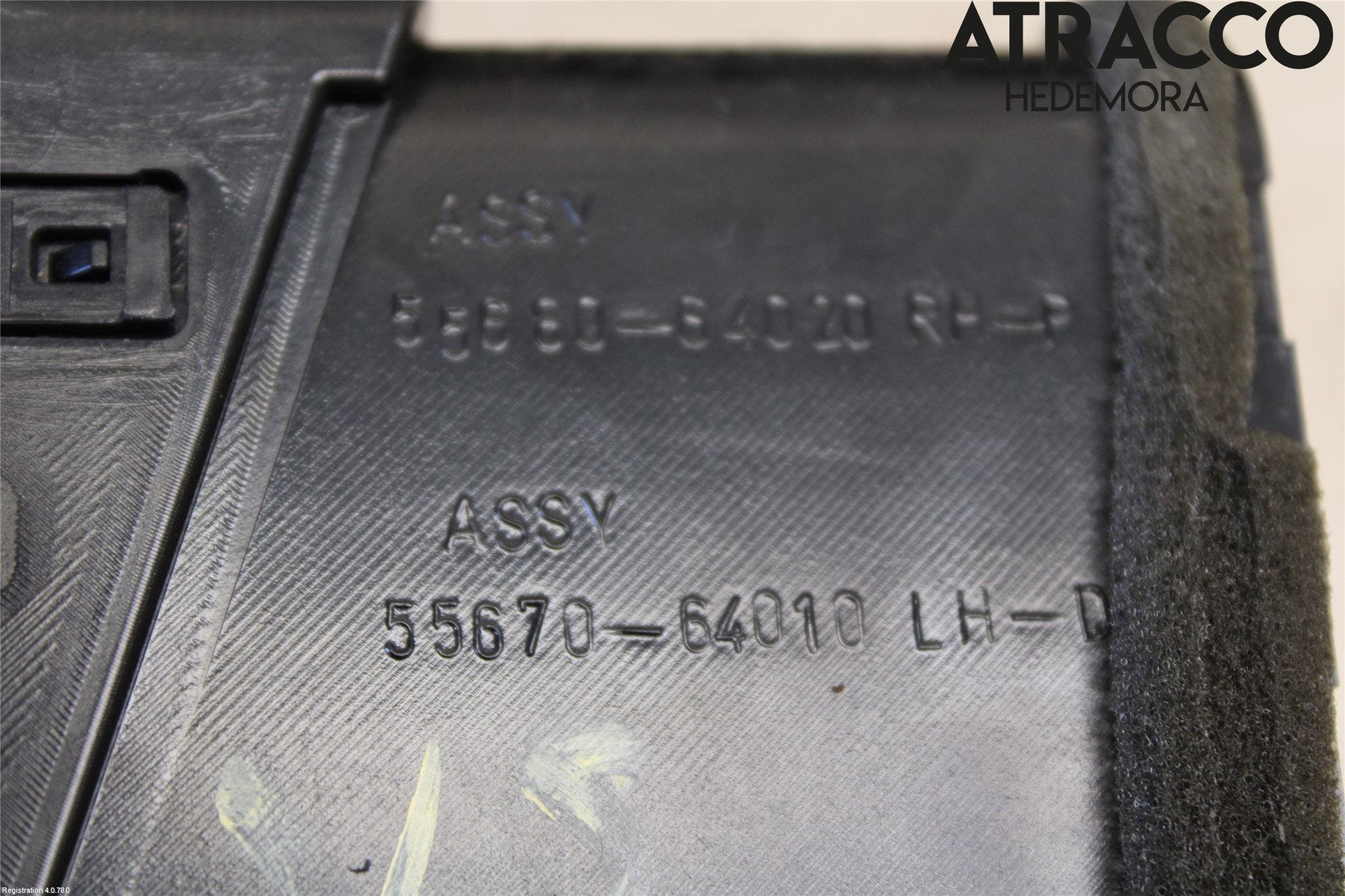 Toyota COROLLA VERSO 04-07 Defrosterkanal-Munstycke