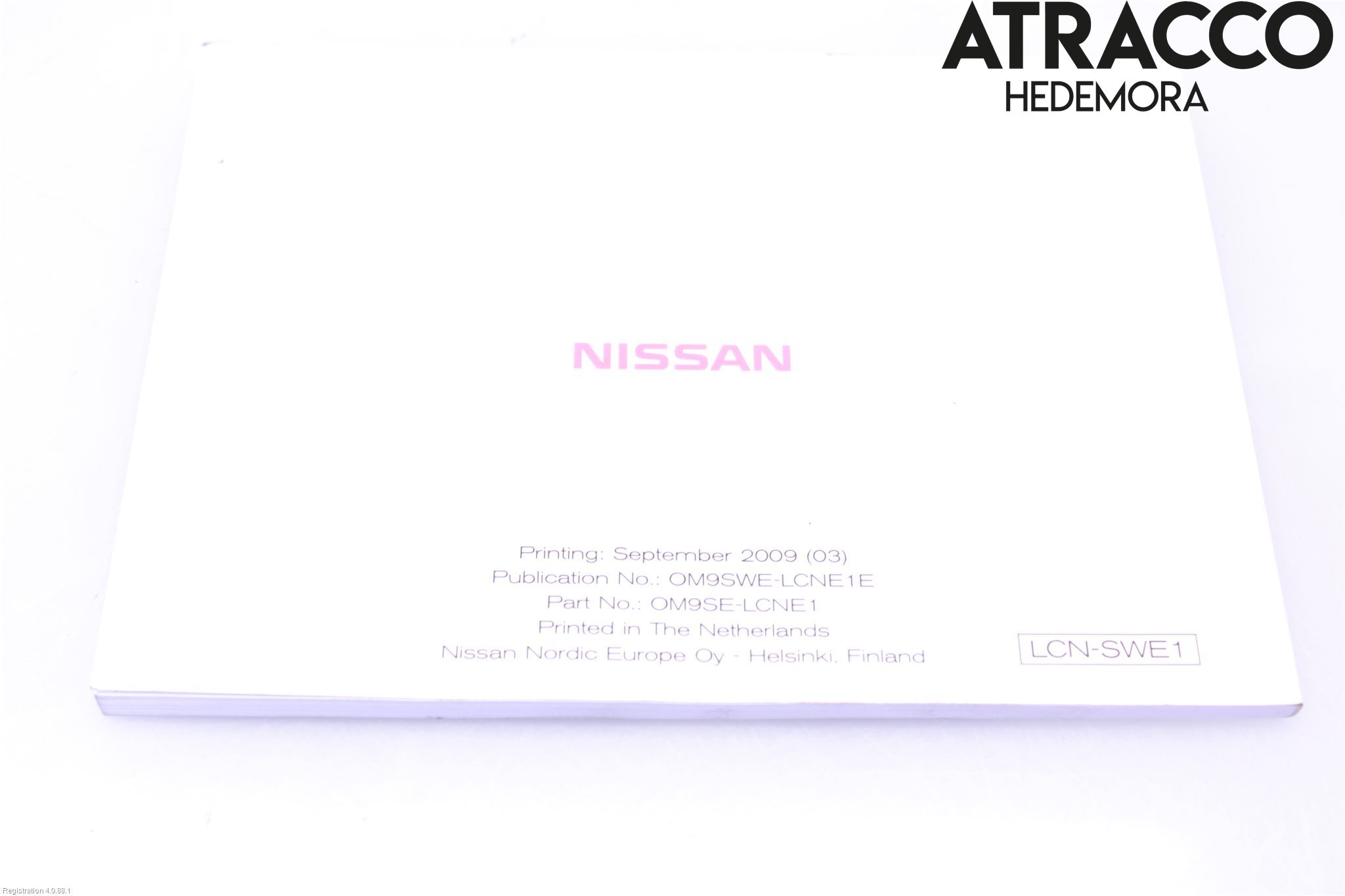 Nissan QASHQAI   07-10 Instruktionsbok