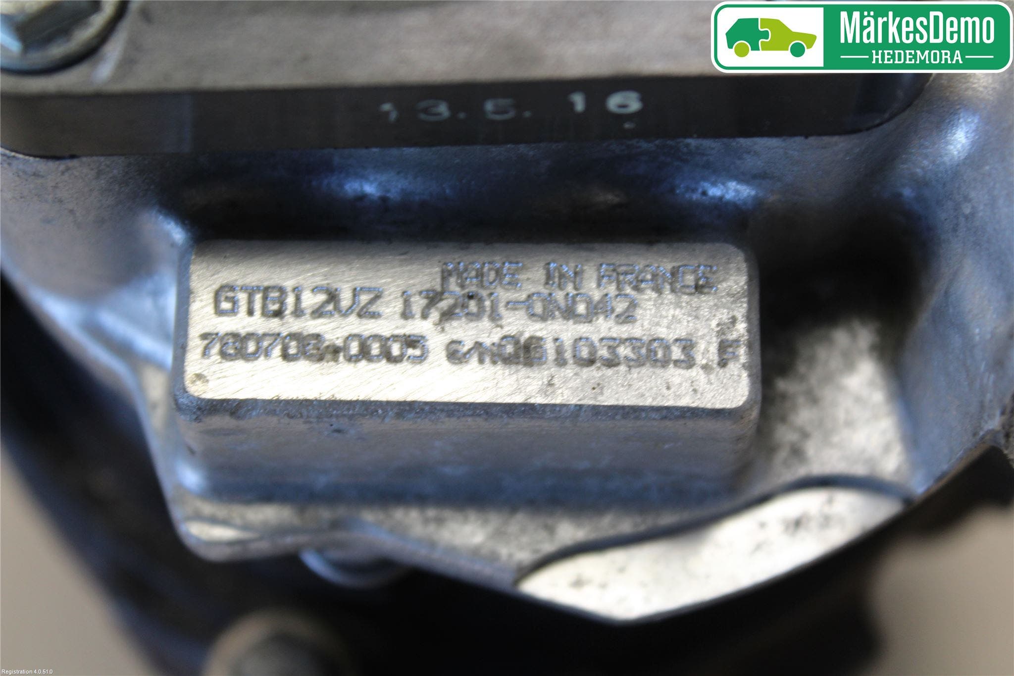 Toyota YARIS XP130 12-14 Turboaggregat