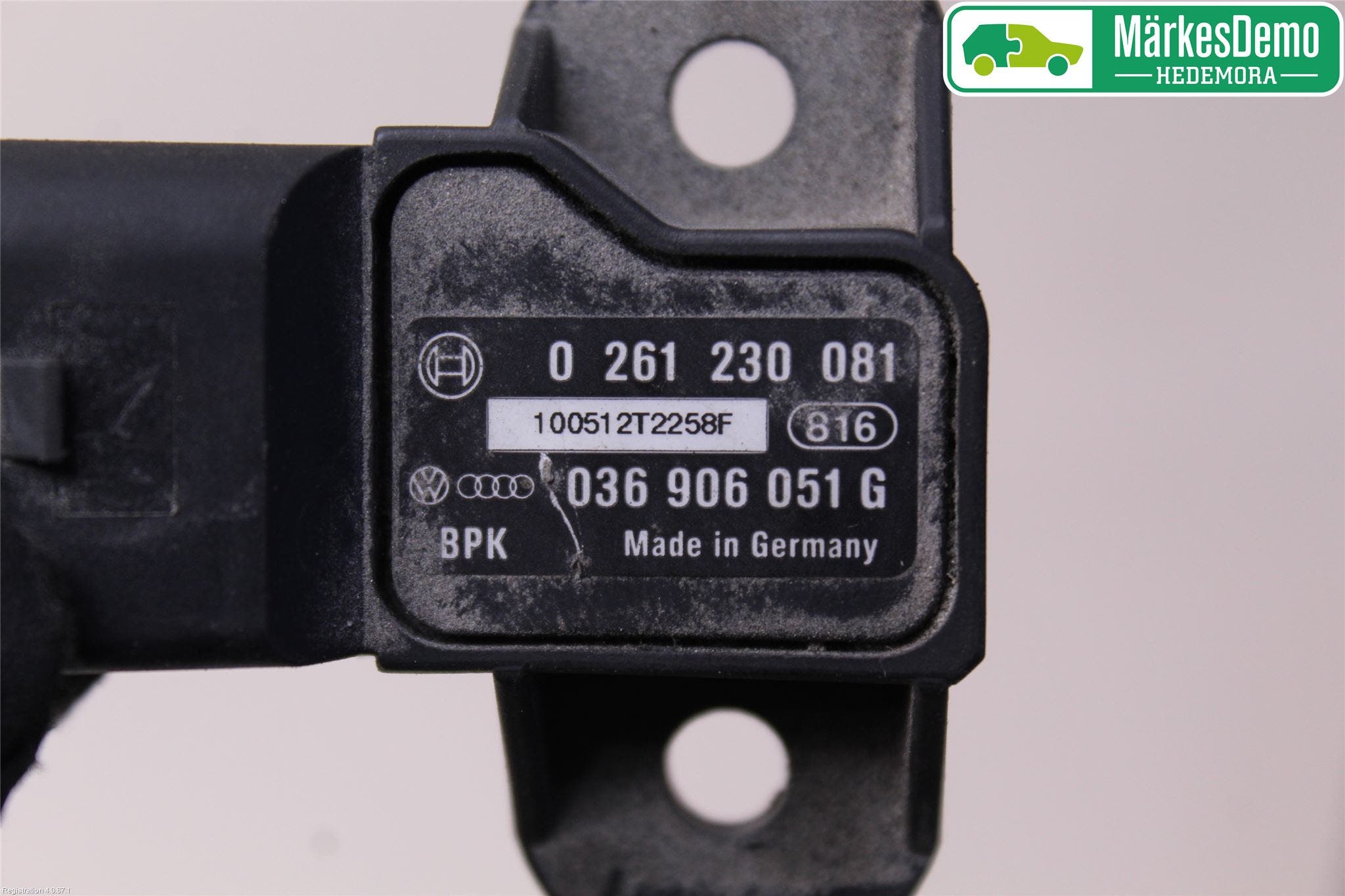 Volkswagen VW TRANSP/CARAVELLE (T5) 04-15 Injmappsensor
