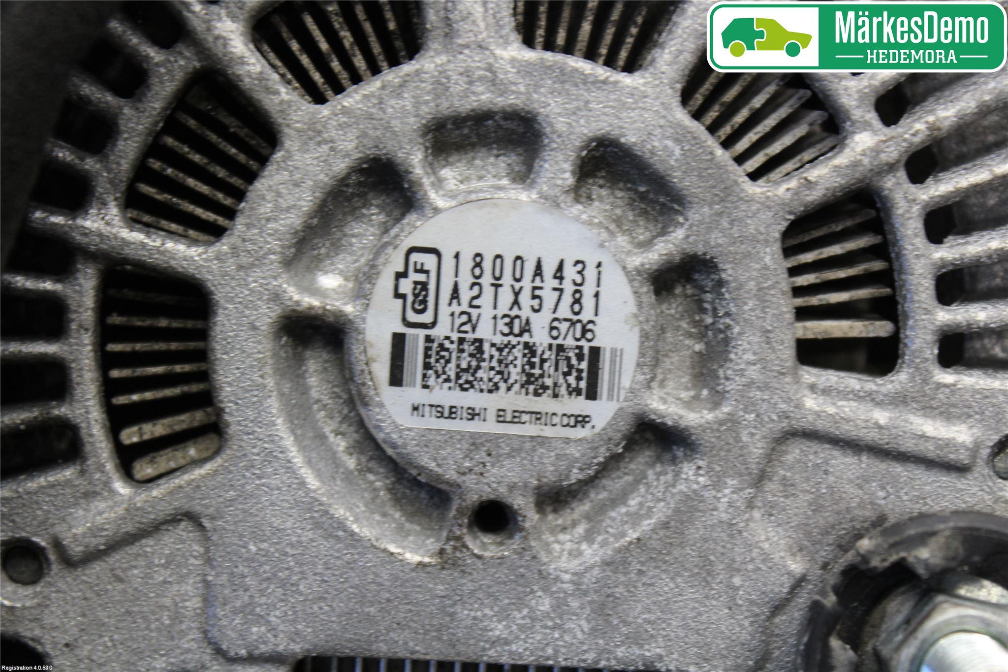 Mitsubishi ASX 10-22 Generator