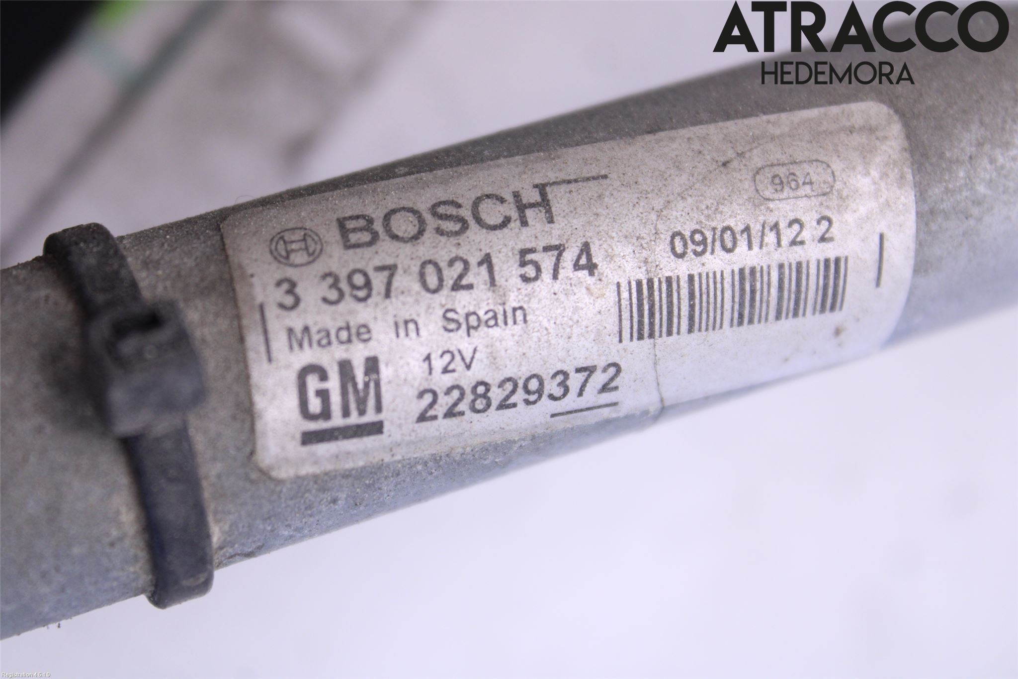 Opel AMPERA 12-16 Torkarmekanism Vindruta