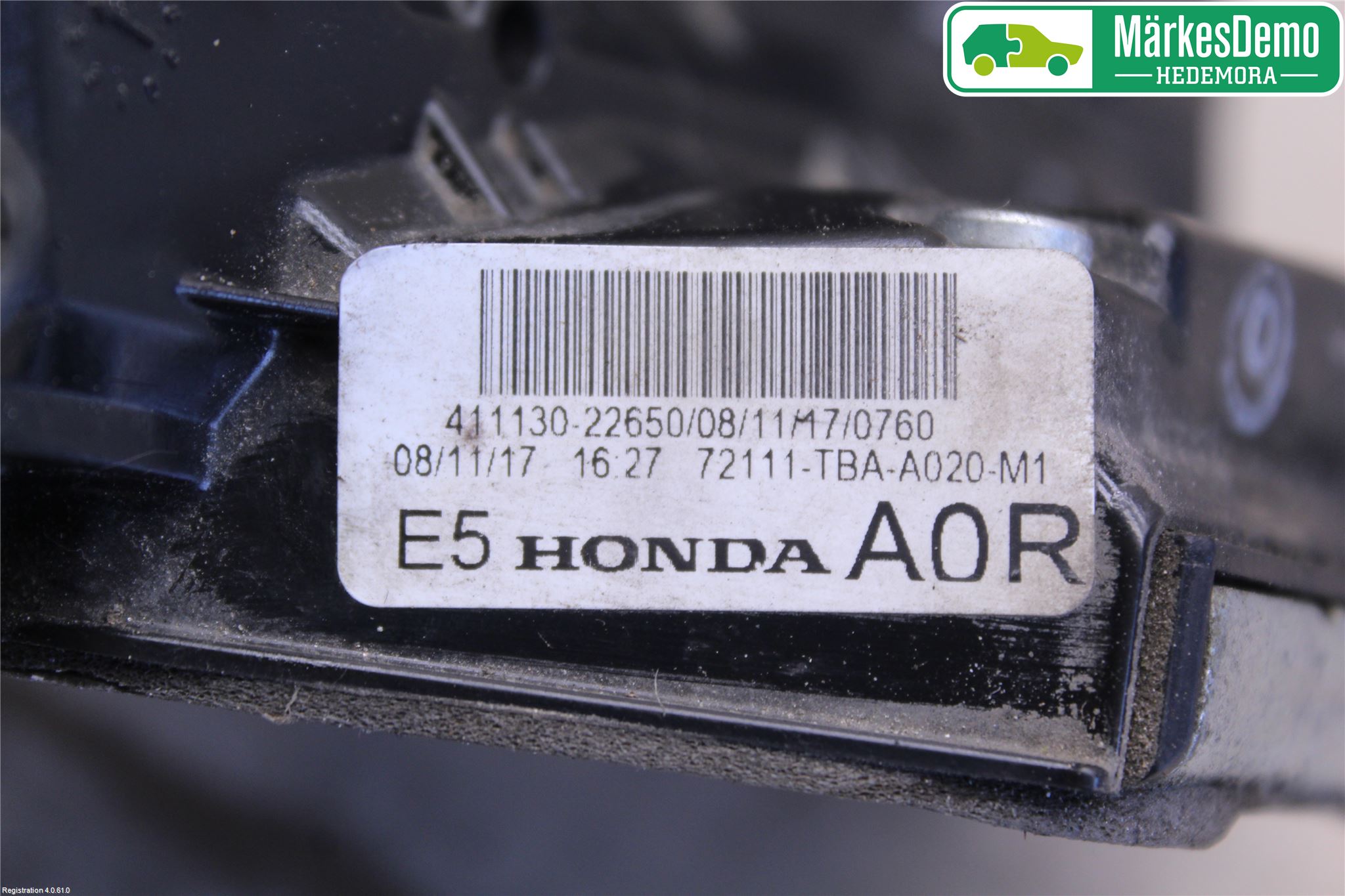 Honda CIVIC 17-22 Låskista-Dörrlås