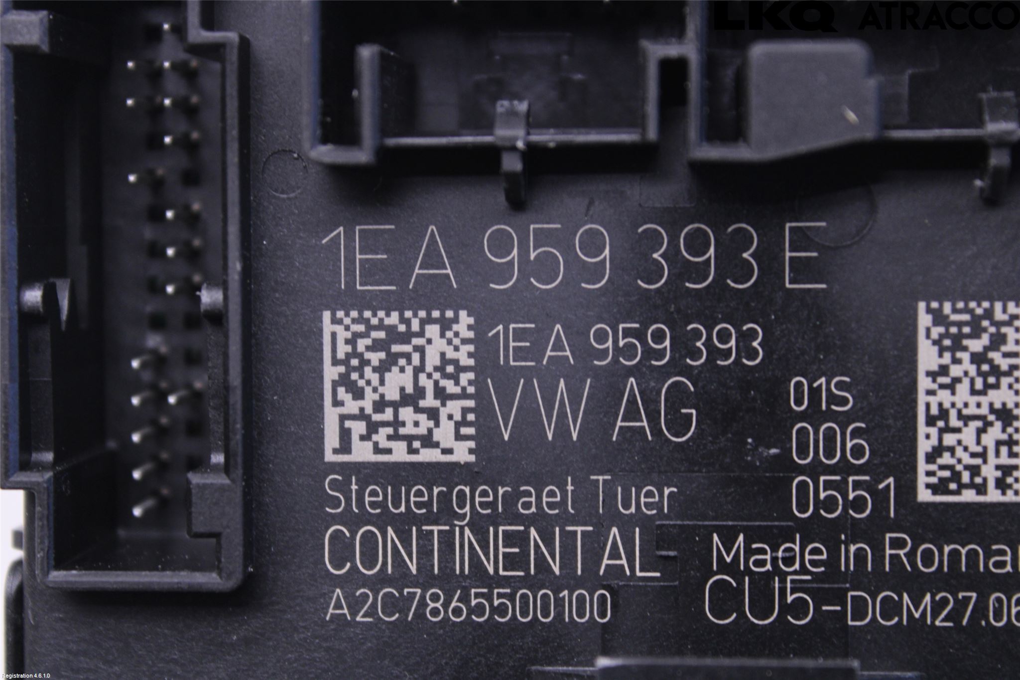 Volkswagen VW ID BUZZ/CARGO 22- Styrenhet Dörr