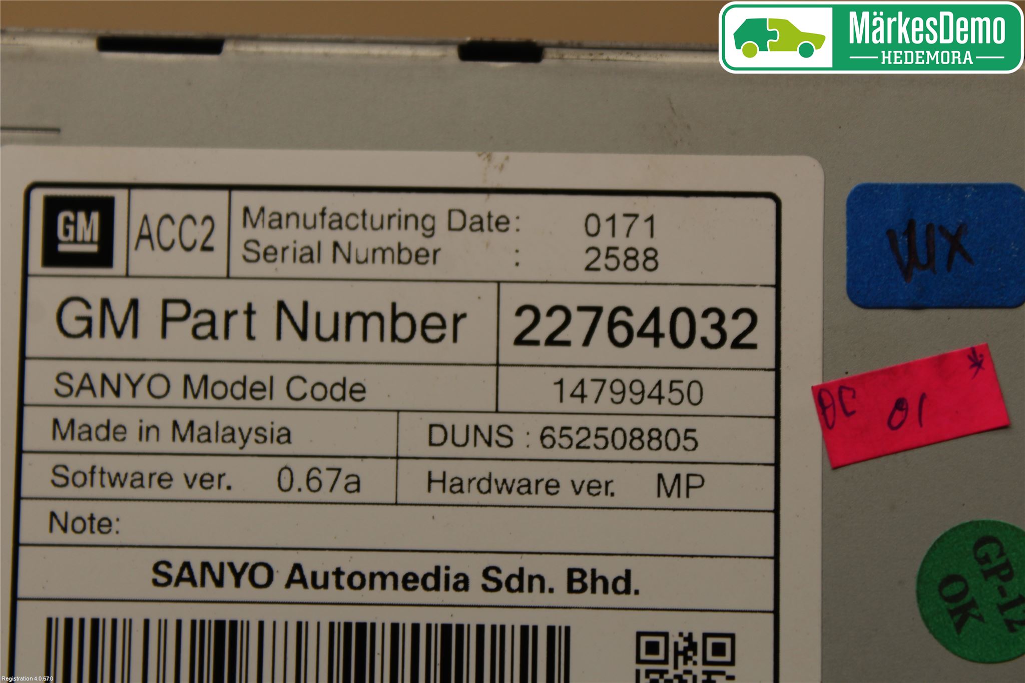 Opel INSIGNIA 09-16 Multifunktionsdisplay