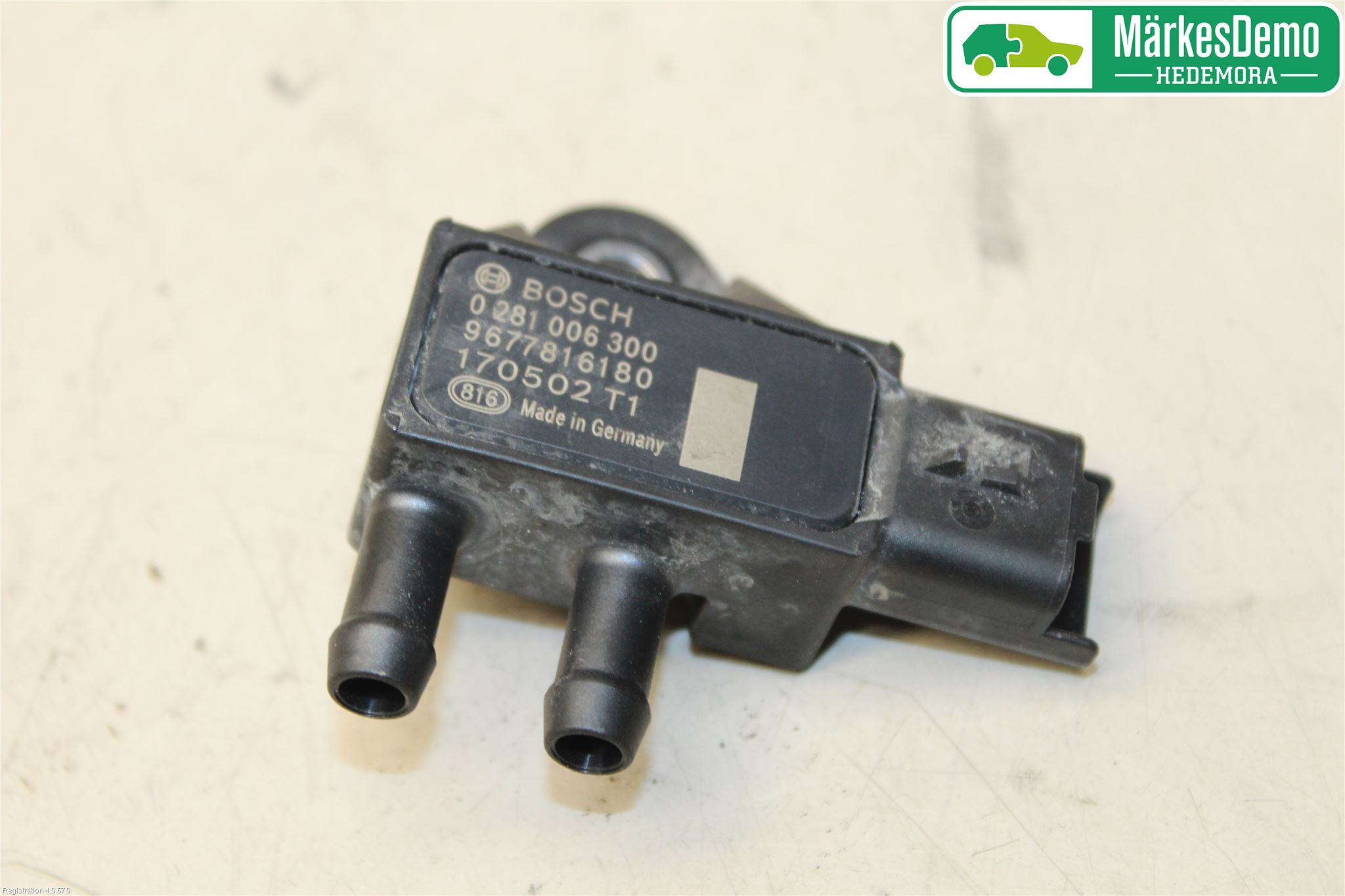 Peugeot PARTNER 16-18 Givare Temp-Tryck Avgas