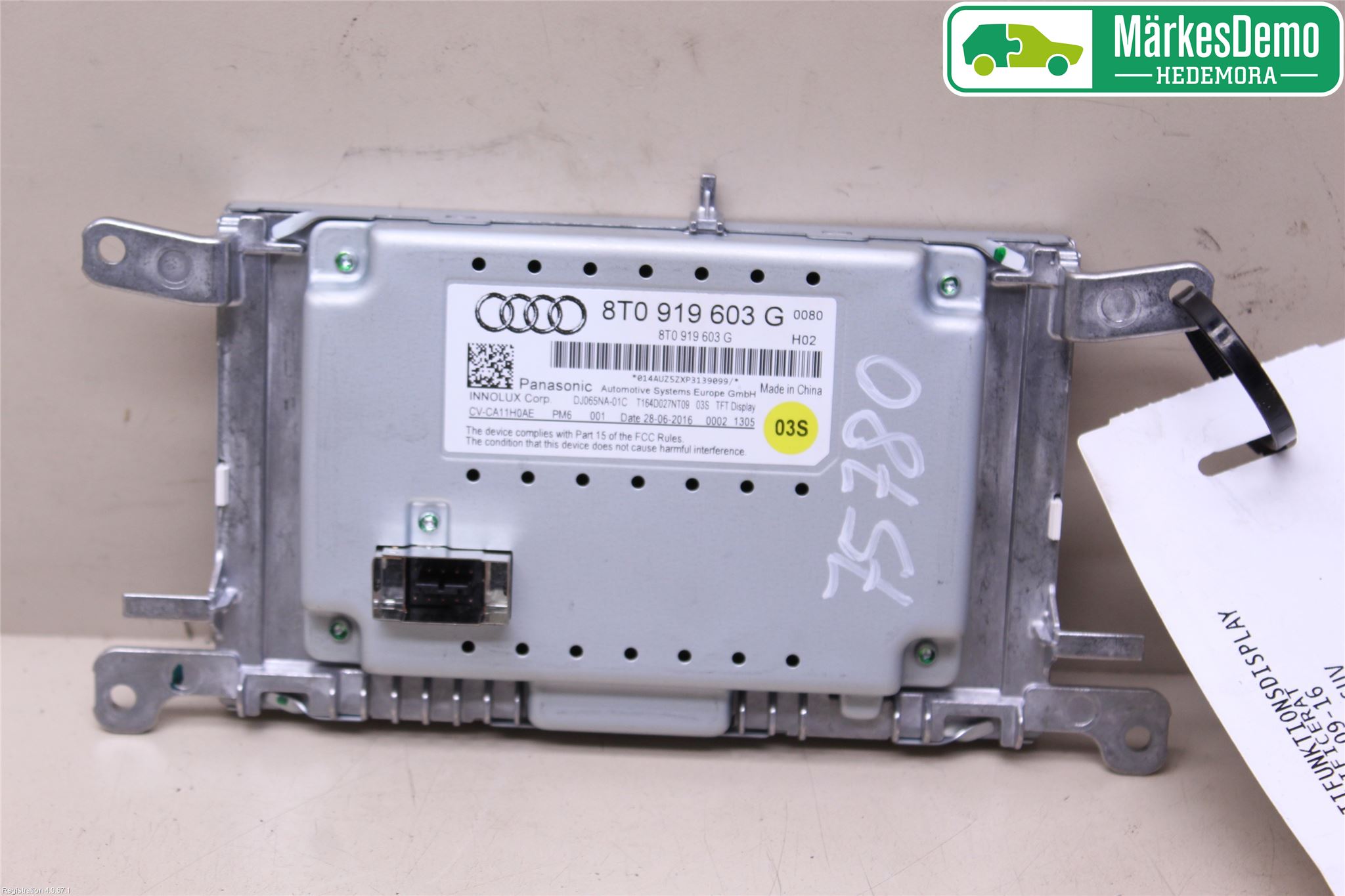 Audi Q5 09-16 Multifunktionsdisplay