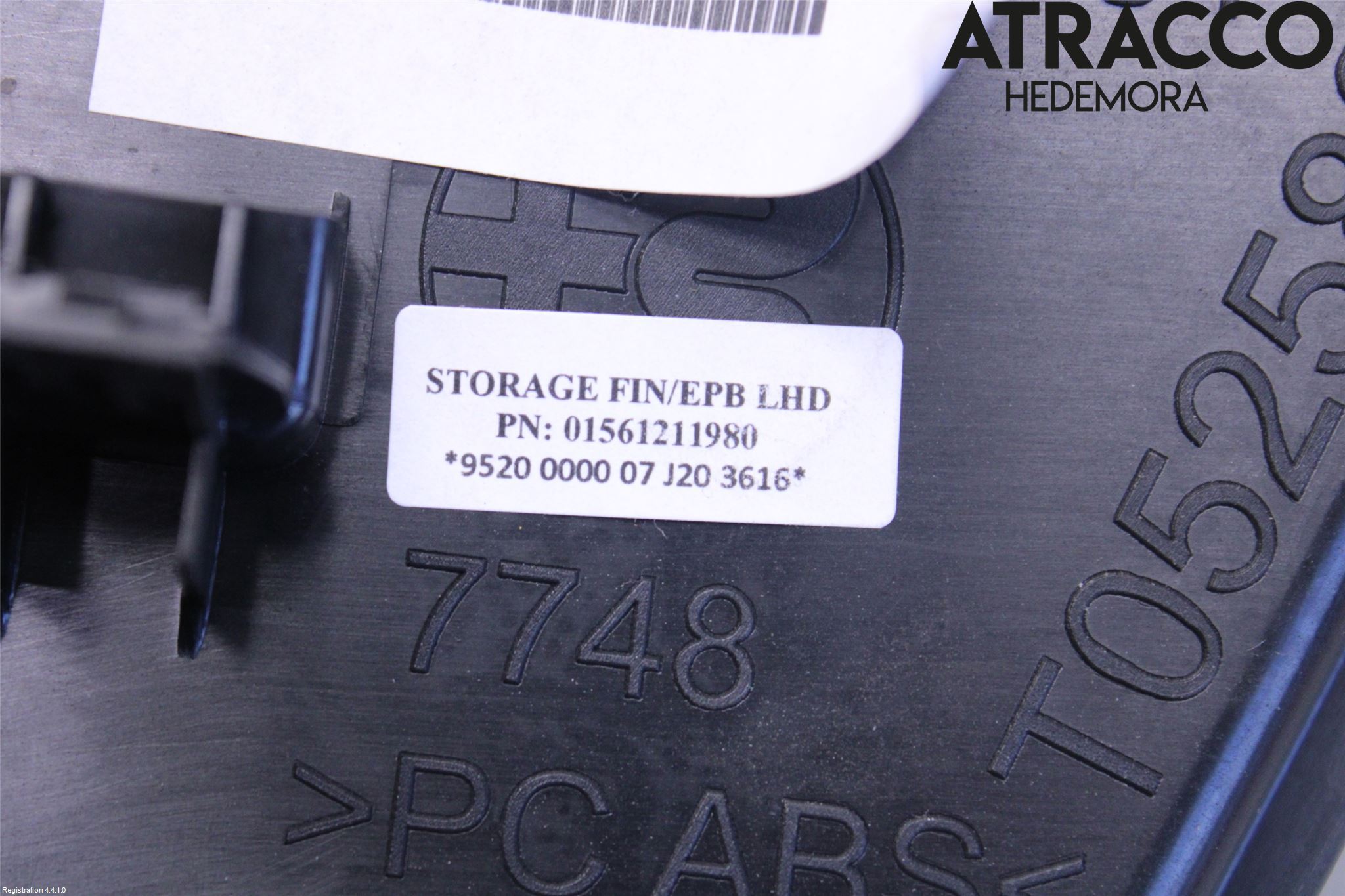 Alfa GIULIA Instrumentkonsoll Mitt