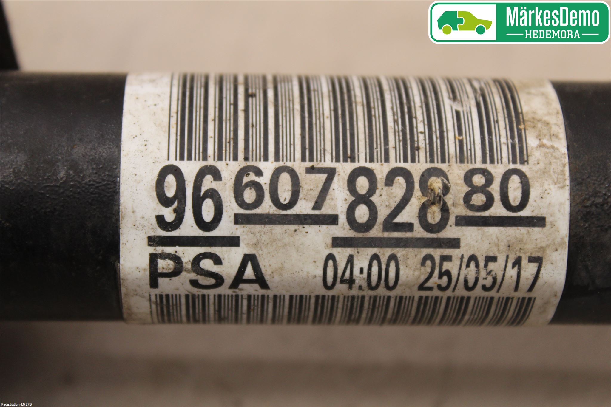 Peugeot PARTNER 16-18 Drivaxel Fram Höger