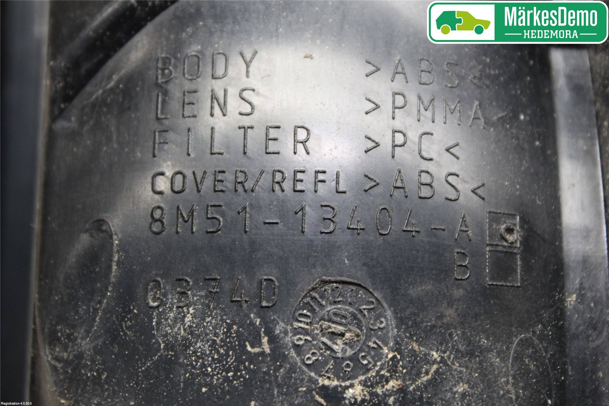 Ford FOCUS 08-11 Bakljus Höger