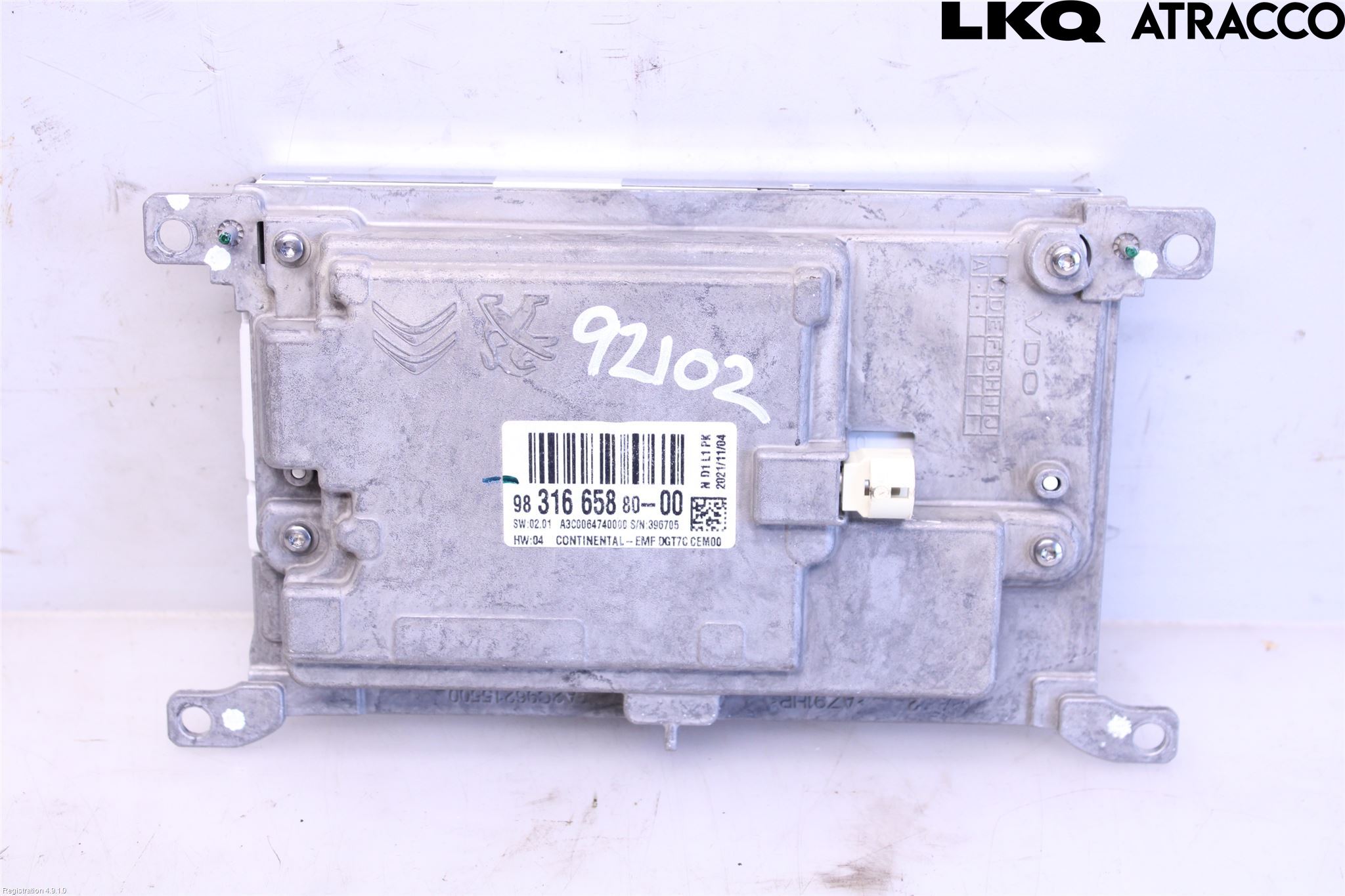 Toyota PROACE II 16- Bildskärm