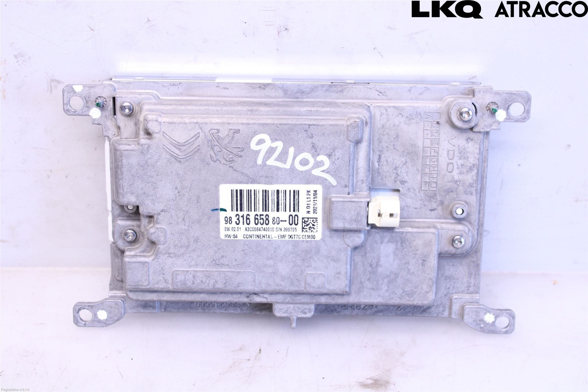 Toyota PROACE II 16- Bildskärm