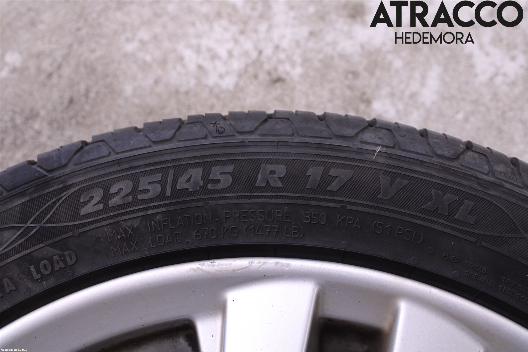 Honda CIVIC 06-11 Sommardäck Alumfälg 4St