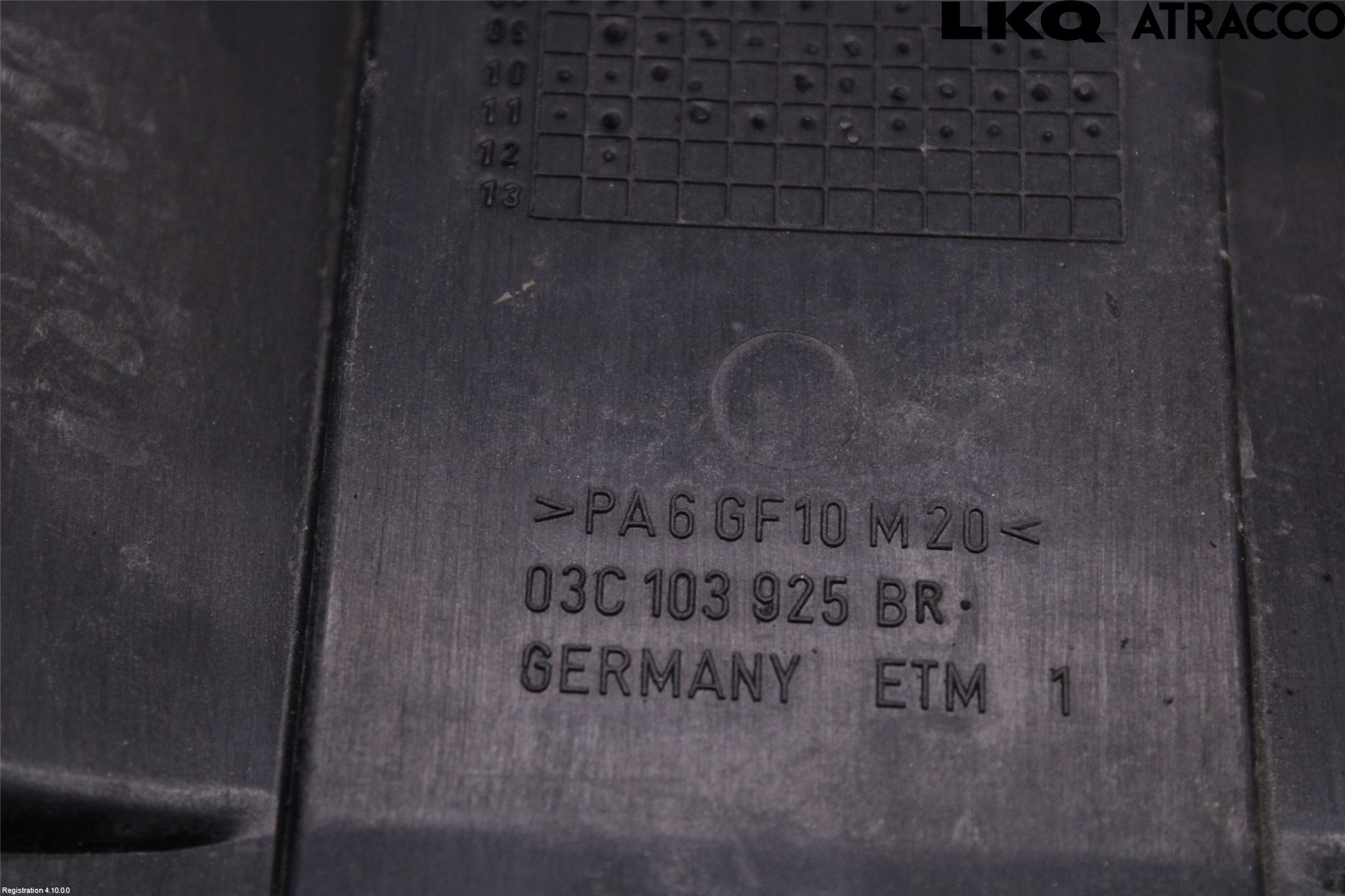 Volkswagen VW PASSAT 11-14 Motorkåpa