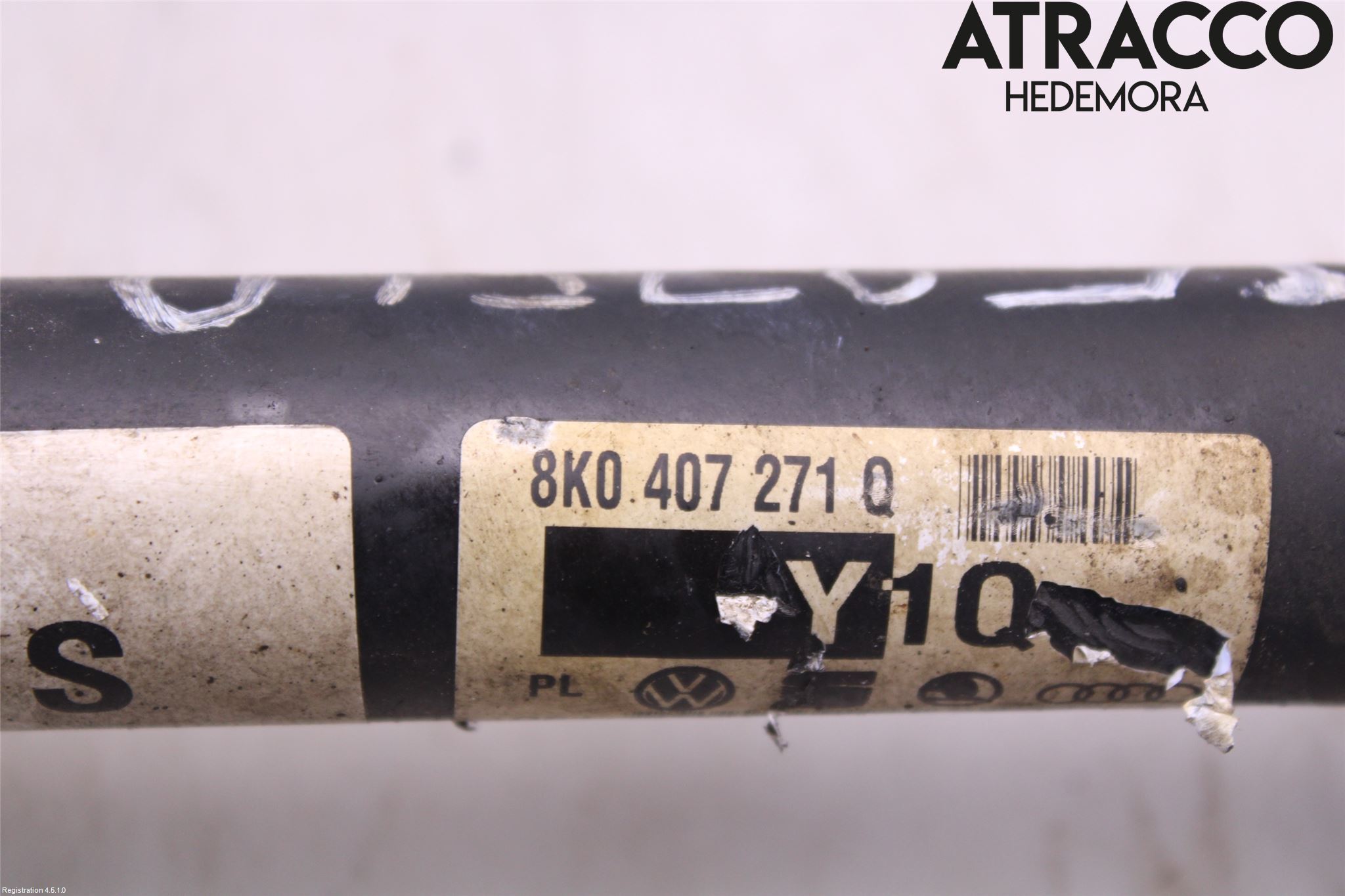 Audi A4/S4 08-11 Drivaxel Fram Vänster