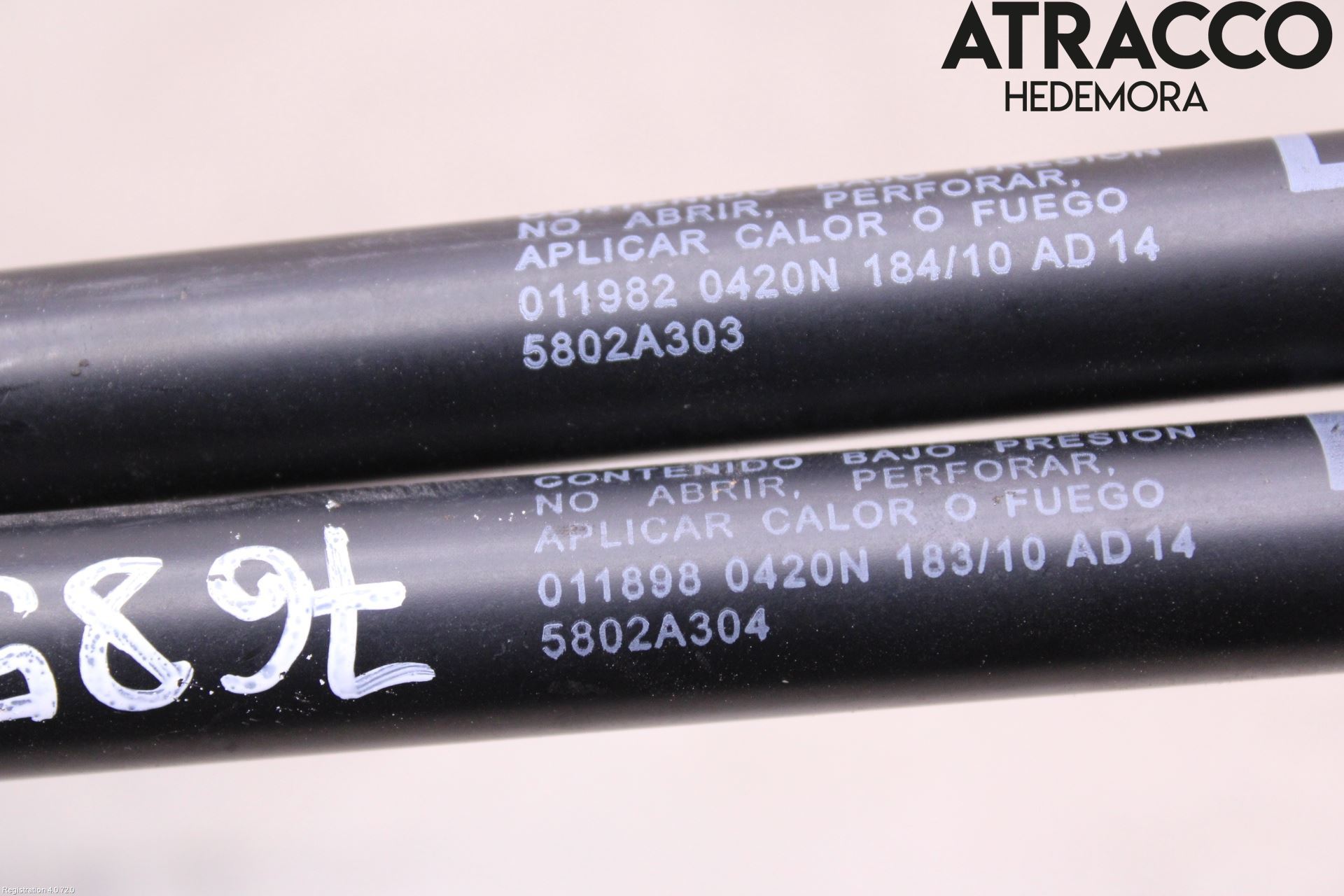 Mitsubishi OUTLANDER 07-12 Gasfjäder Baklucka