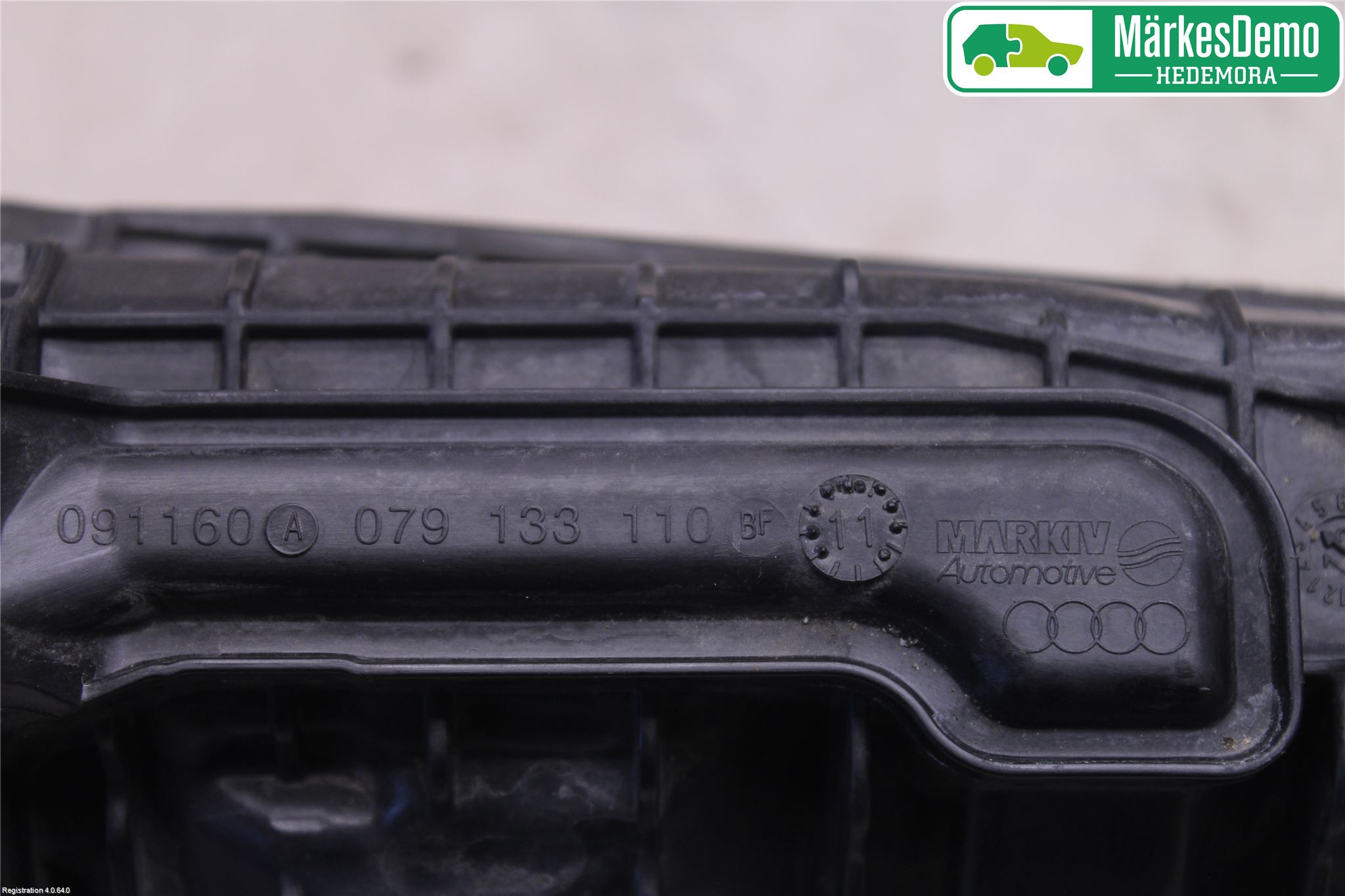 Audi A6/S6 4G 11-18 Grenrör Insug