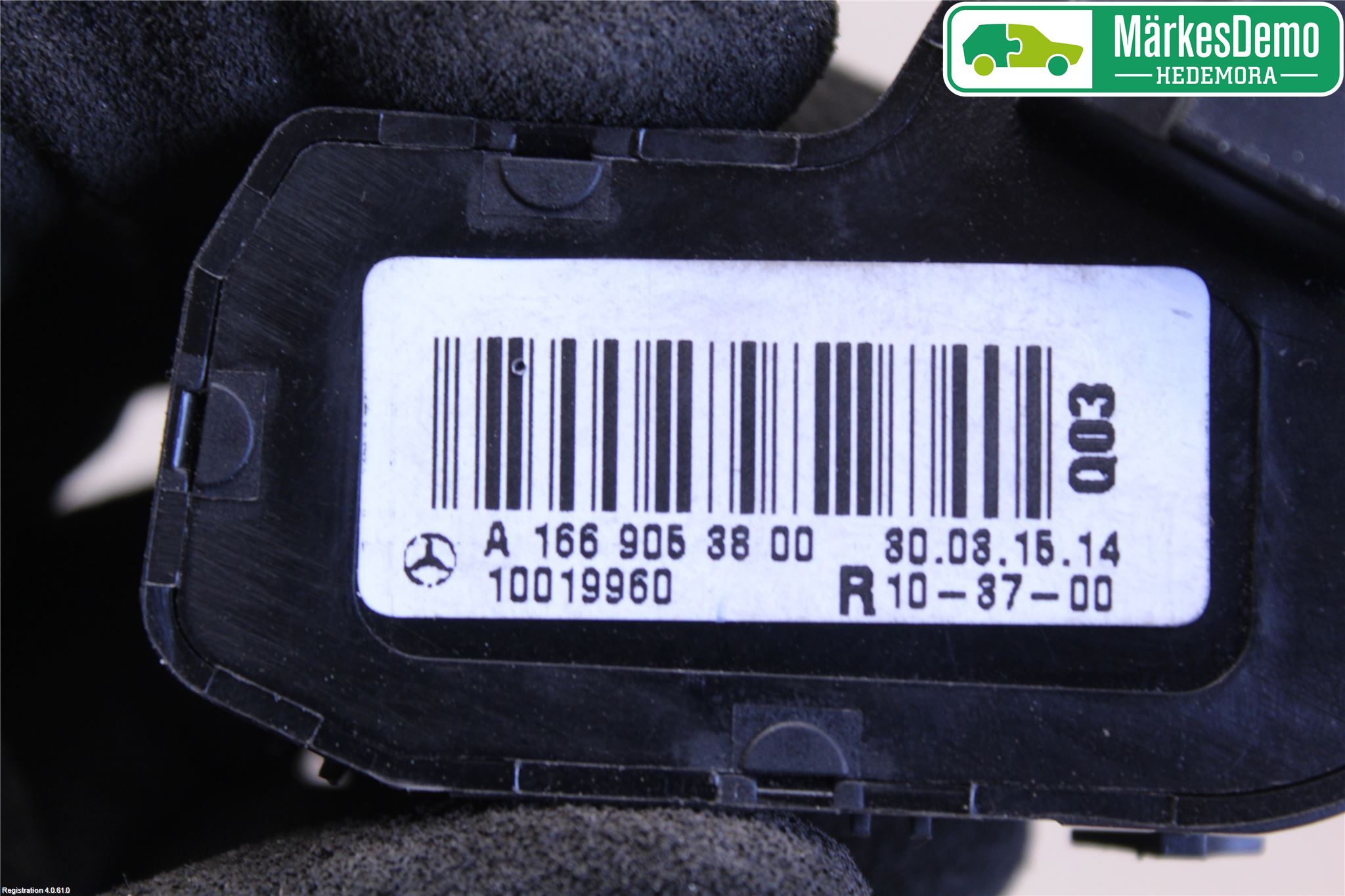Mercedes-Benz MB ML/GLE-KLASS (W166) 12-18 Strömställare Stolregler