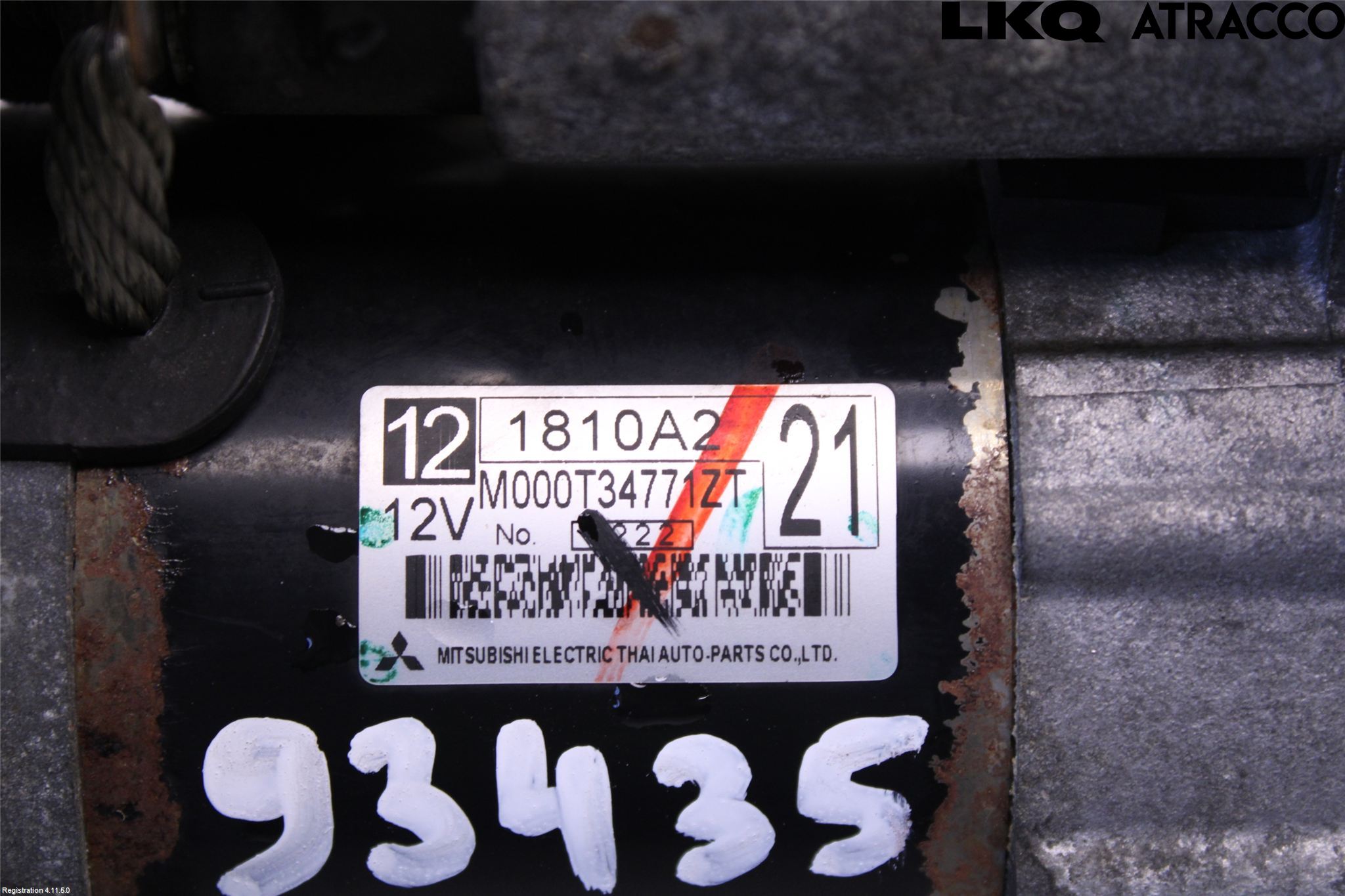 Mitsubishi SPACE STAR 13- Startmotor