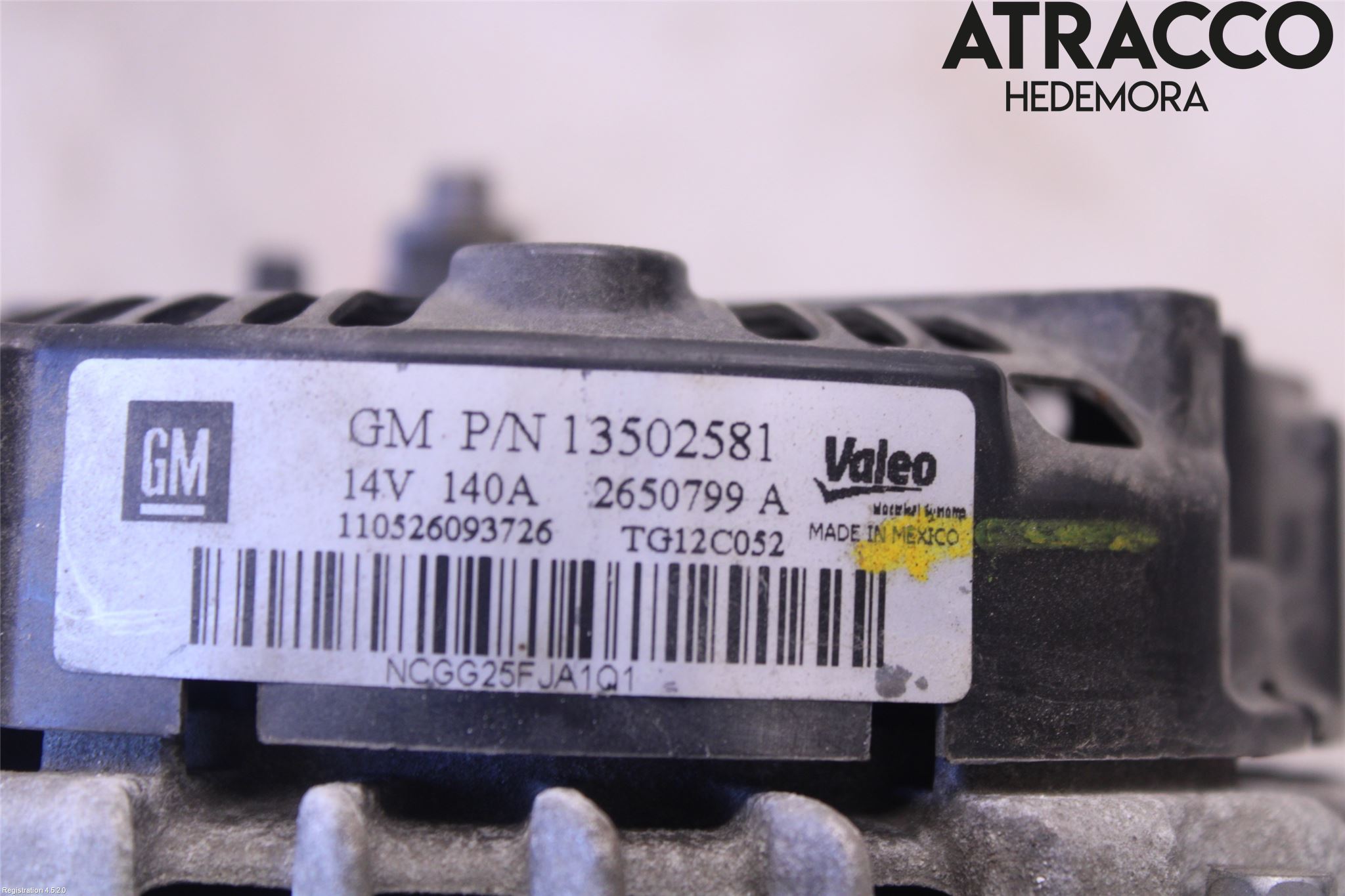 Opel INSIGNIA 09-16 Generator