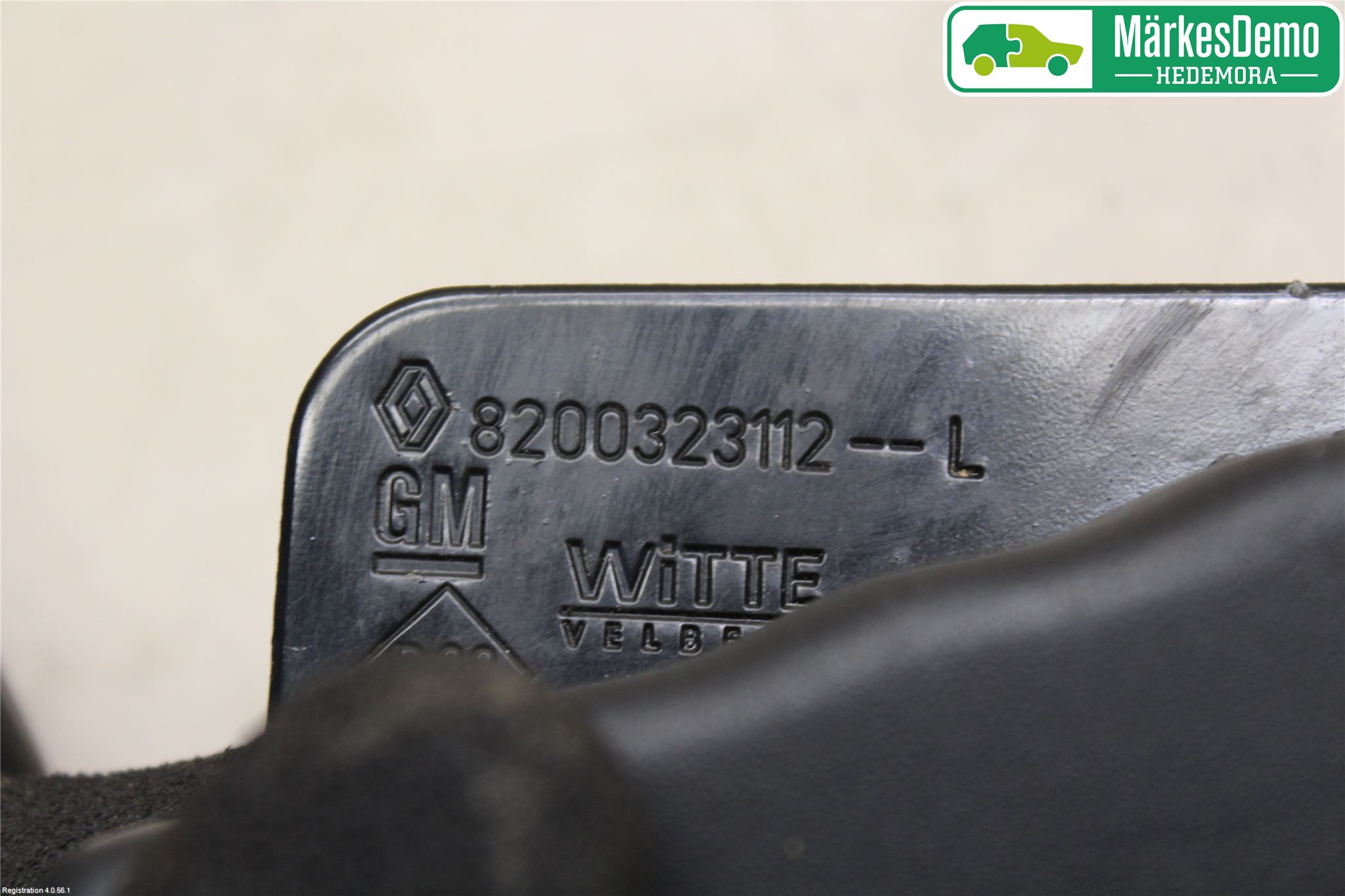 Renault TRAFIC   02-14 Lås-Bakluckelås