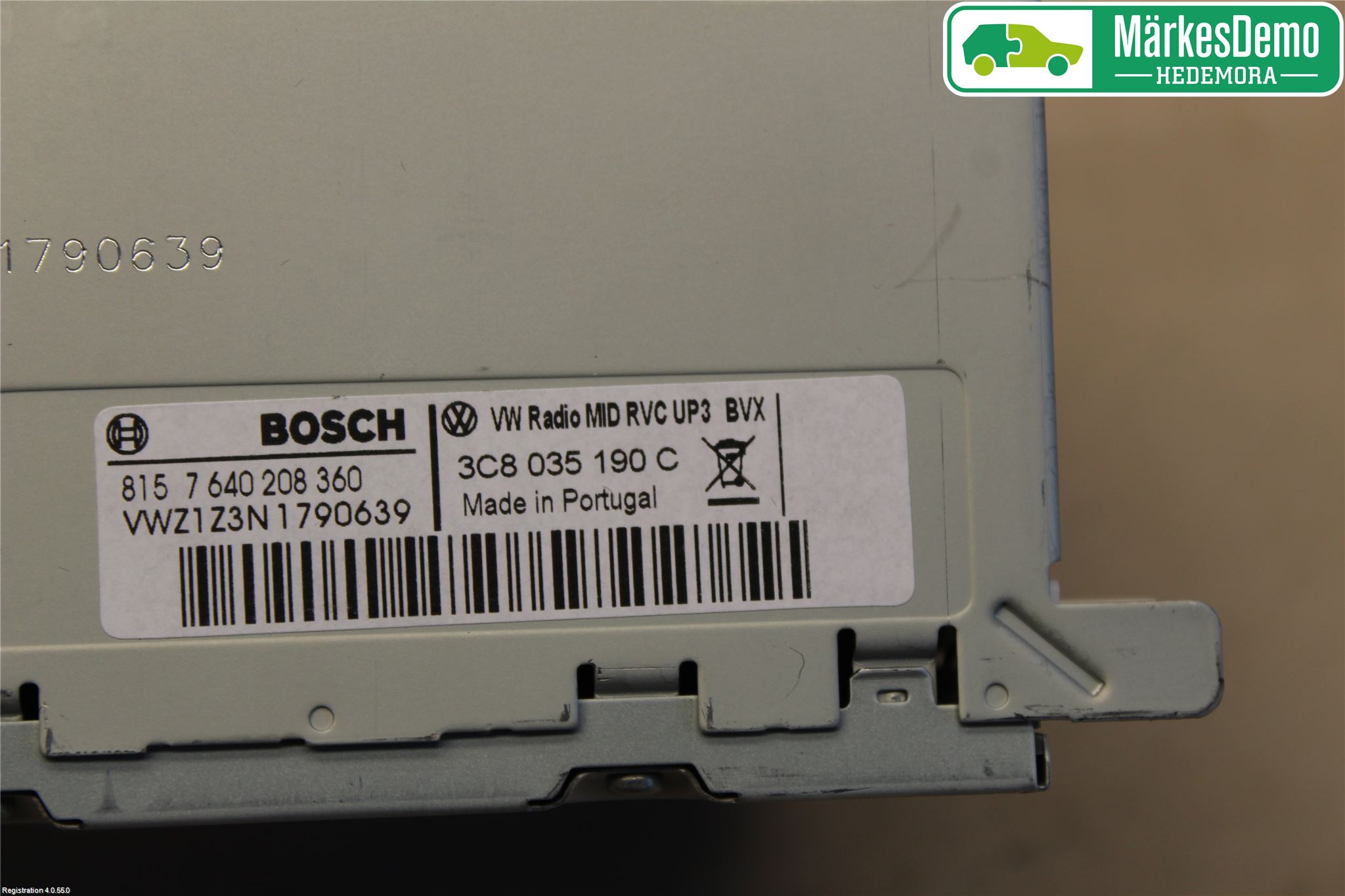 Volkswagen VW PASSAT 11-14 Cd Radio - Multimediapanel