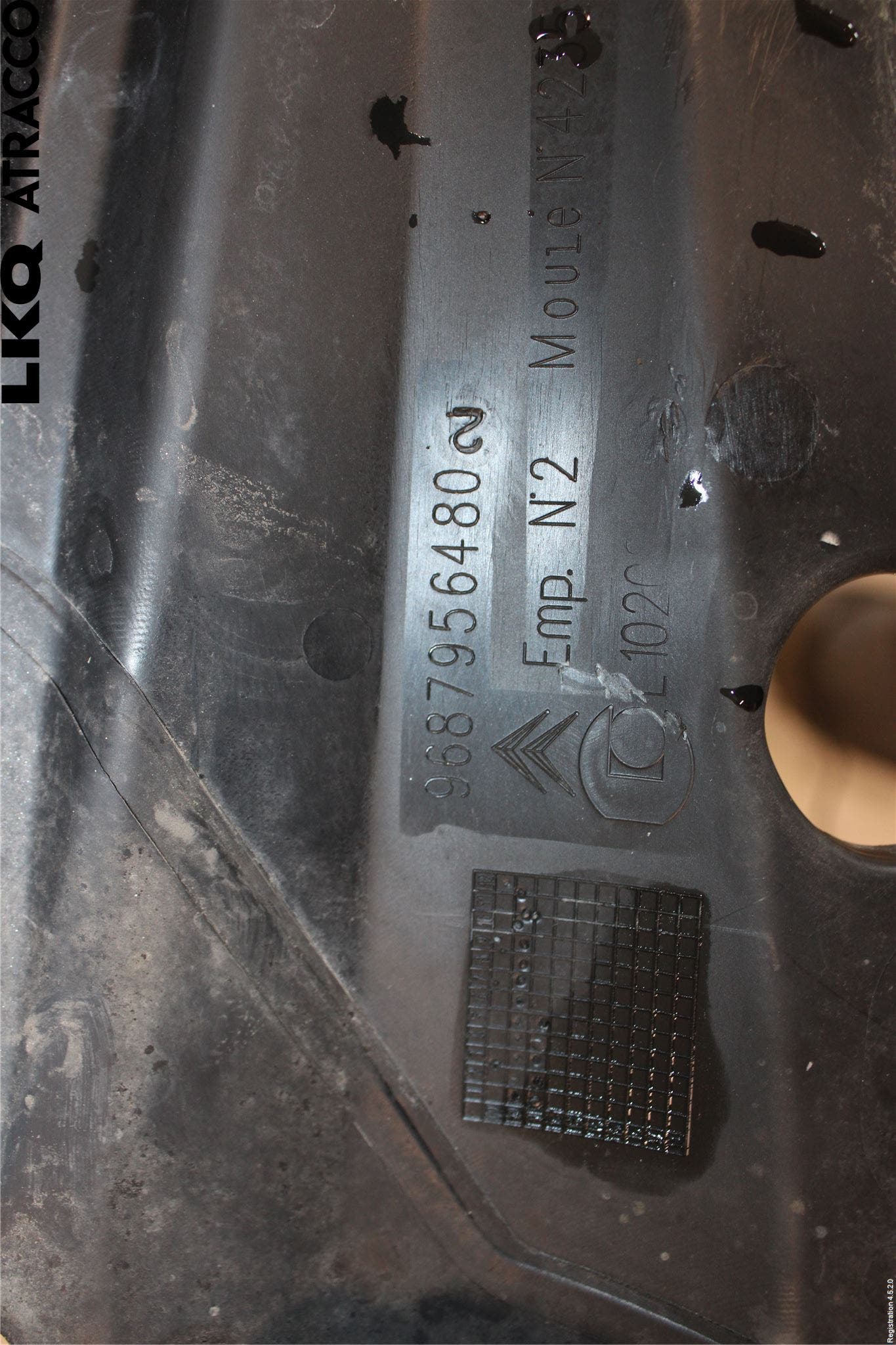 Citroen DS4 Torpedplåt-Torpedplast