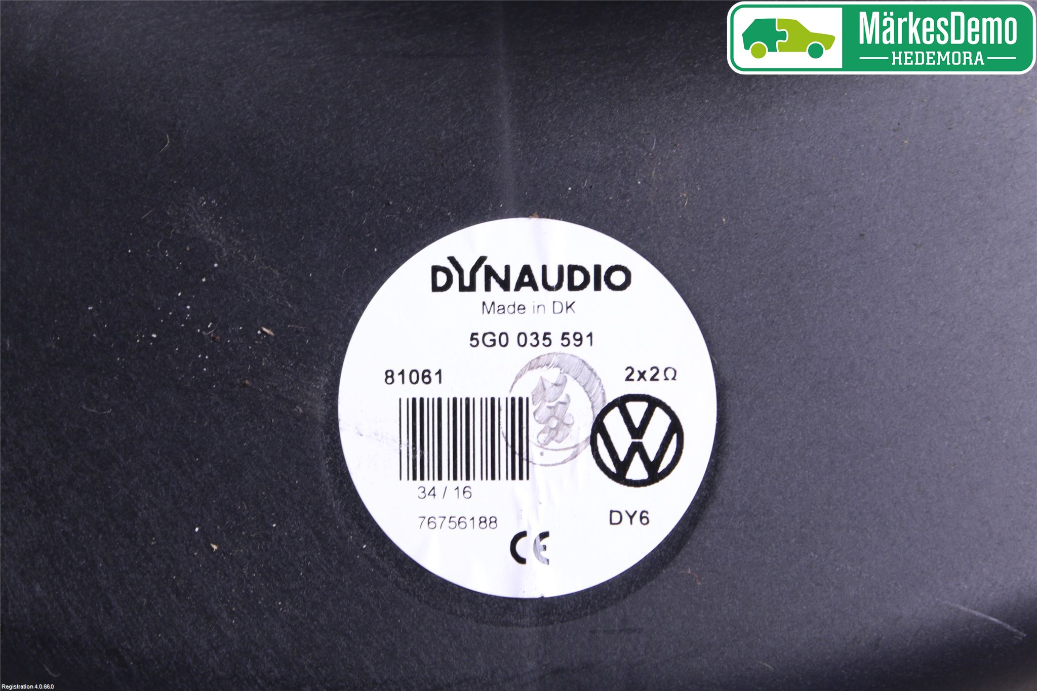 Volkswagen VW TIGUAN 16-24 Högtalare