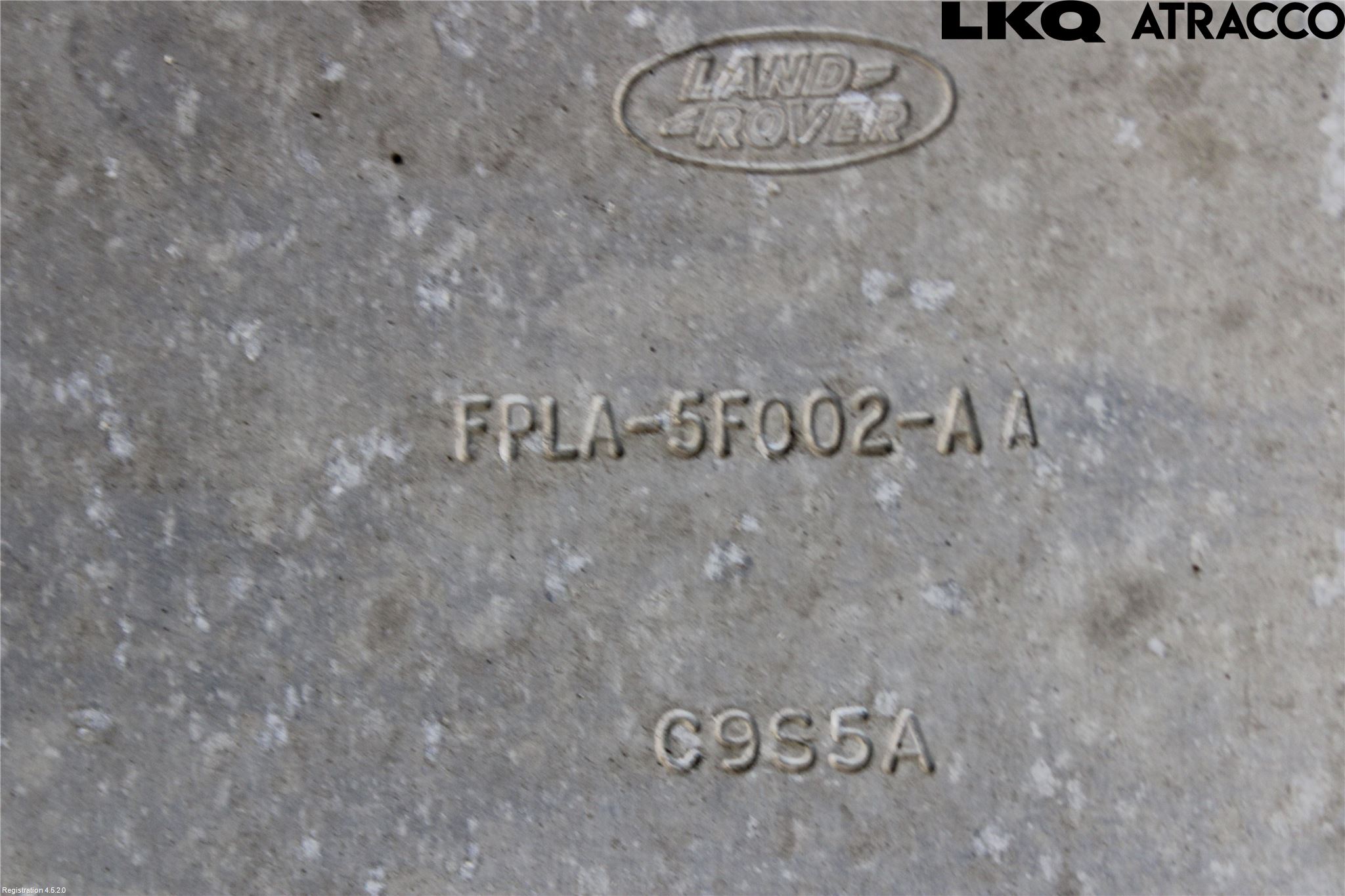 Landrover RANGE ROVER (L405) 13-21 Hasplåt Plåt-Plast