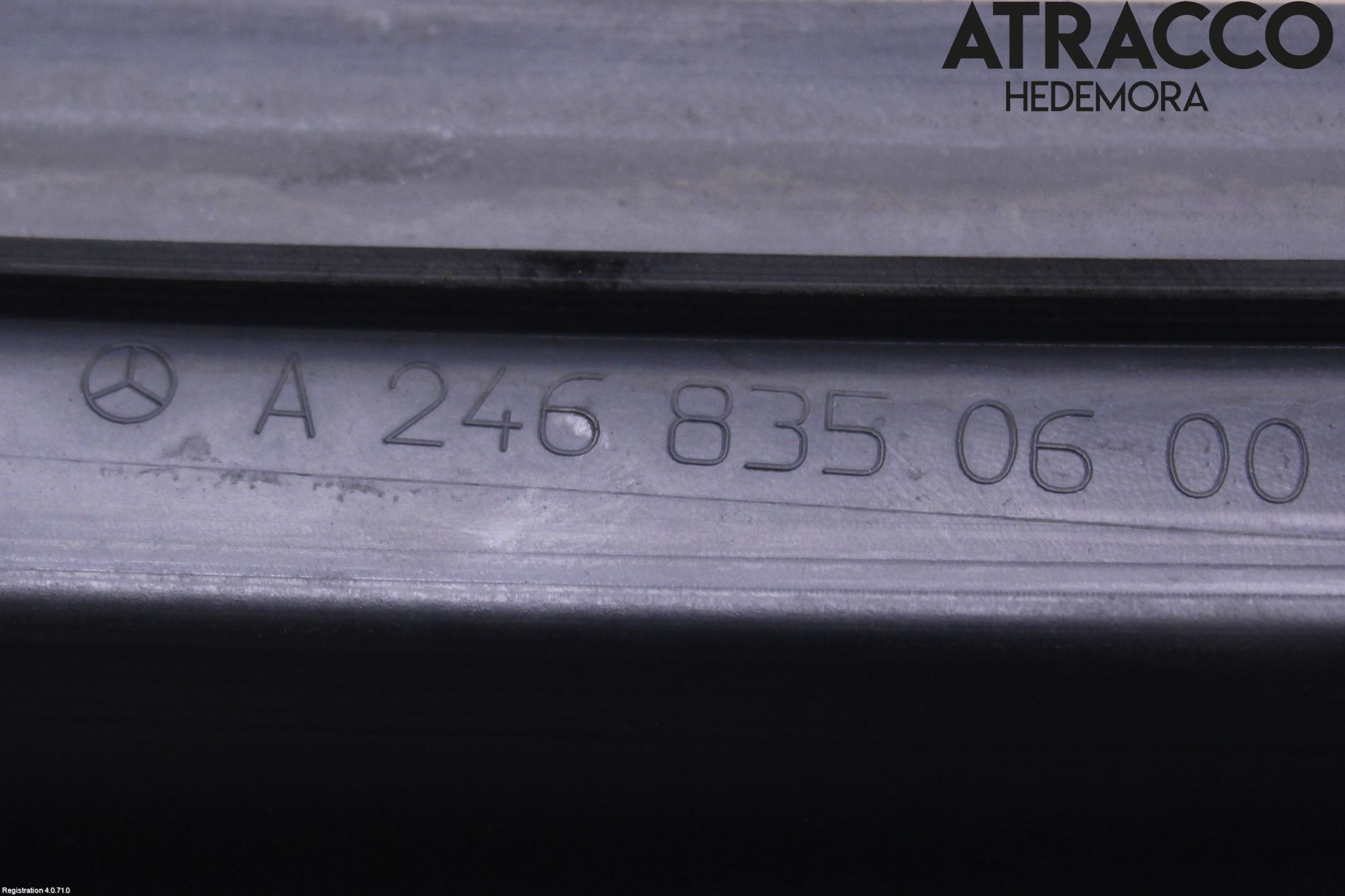 Mercedes-Benz MB B-KLASS (W246/W242) 12-19 Torpedplåt-Torpedplast