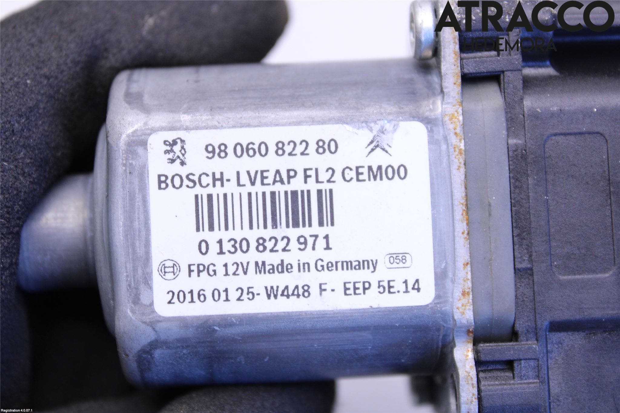 Peugeot 2008 13-20 Fönsterhissmotor