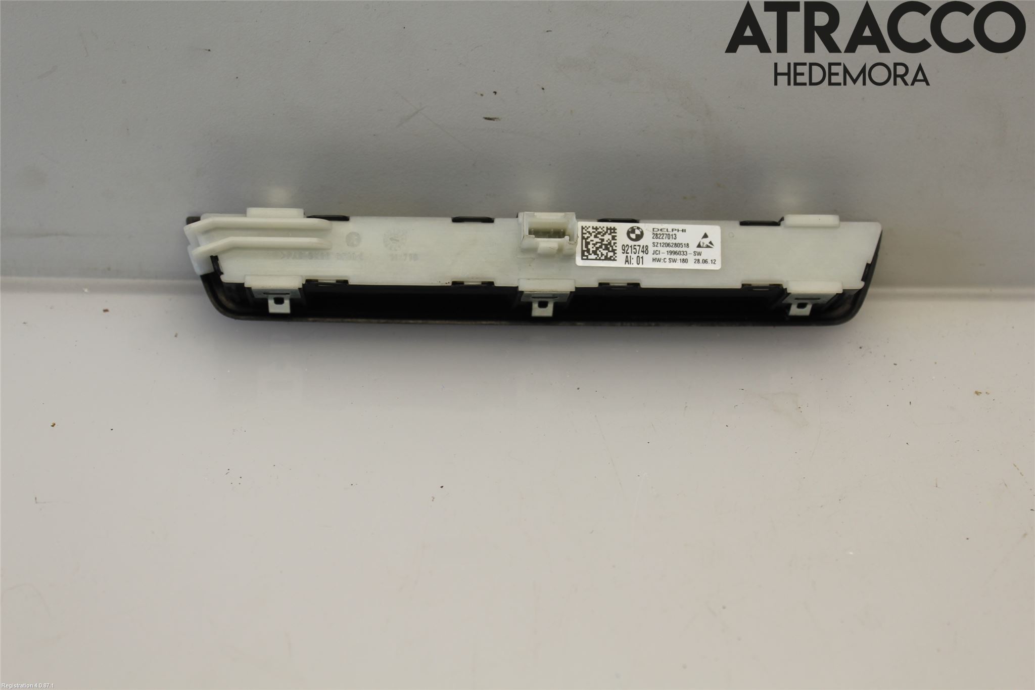 BMW 5 GT F07 09-17 Strömställare Stolminne