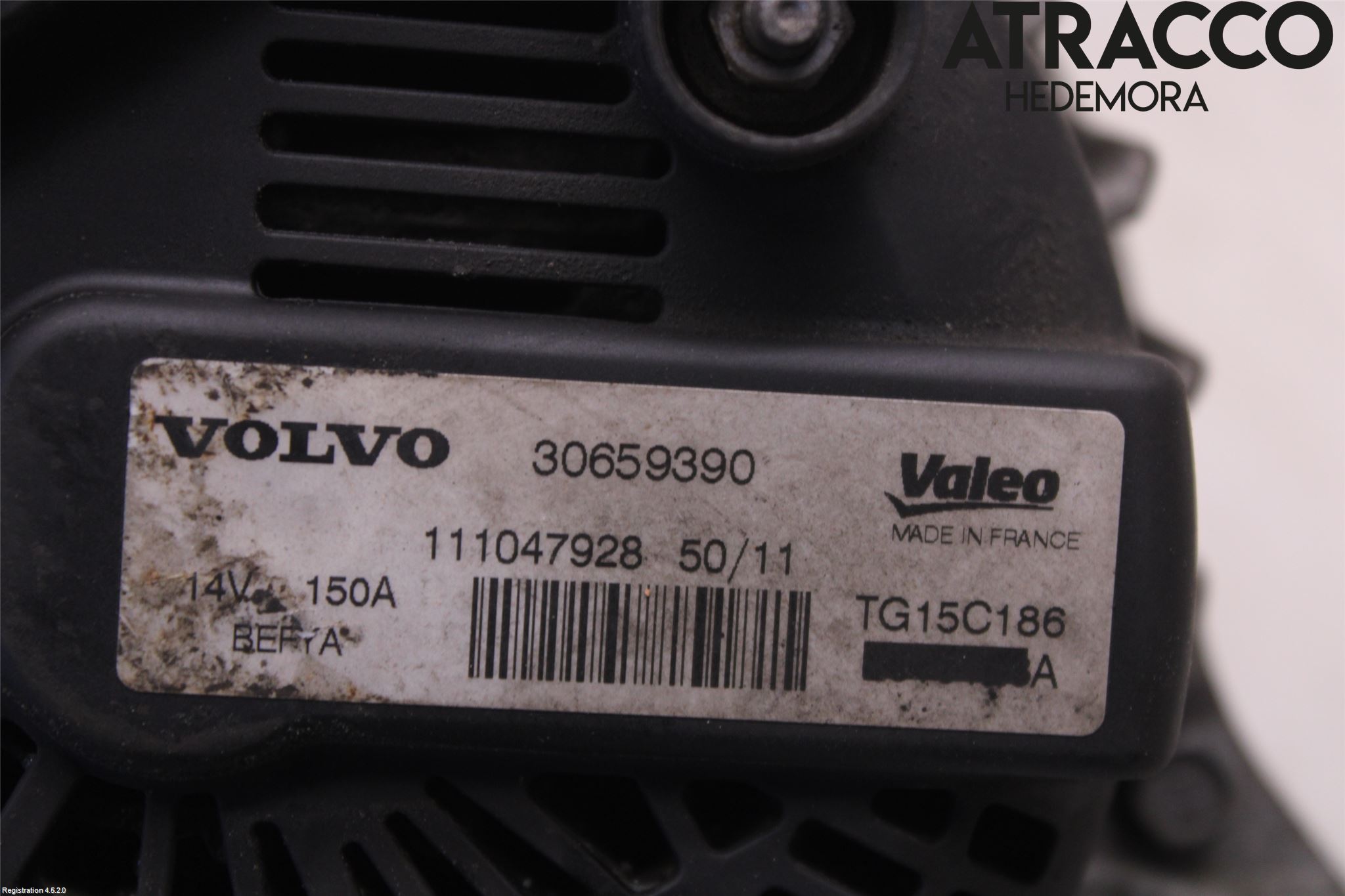 Volvo S80 07-13 Generator